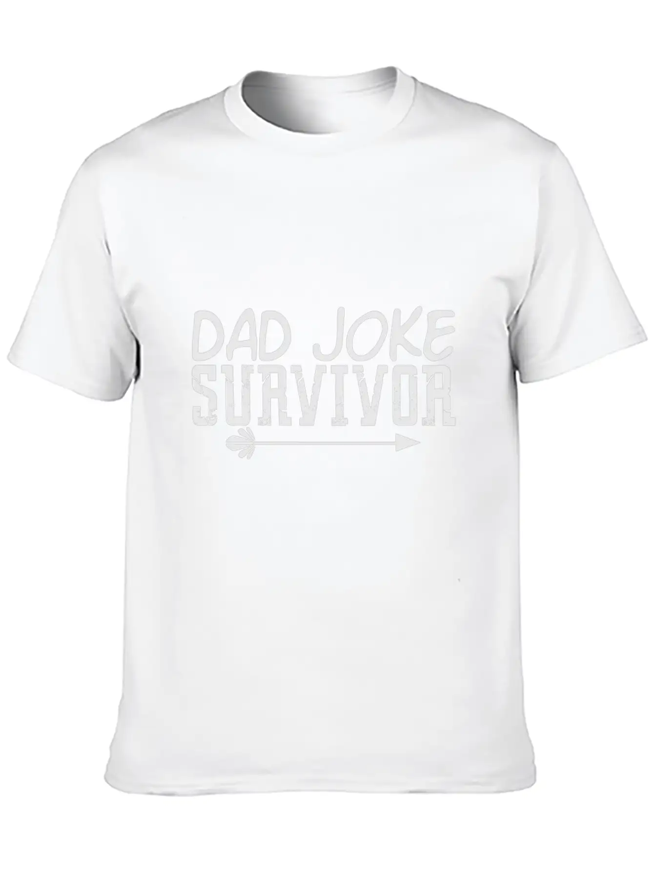 Survivor Of The Dad Joke Soft Cotton Short Sleeve Tee – Unisex Wardrobe Staple
