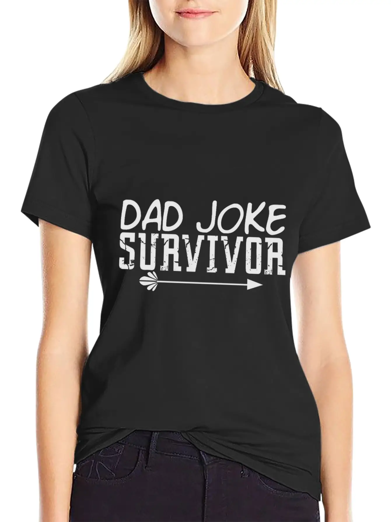 Survivor Of The Dad Joke Soft Cotton Short Sleeve Tee – Unisex Wardrobe Staple