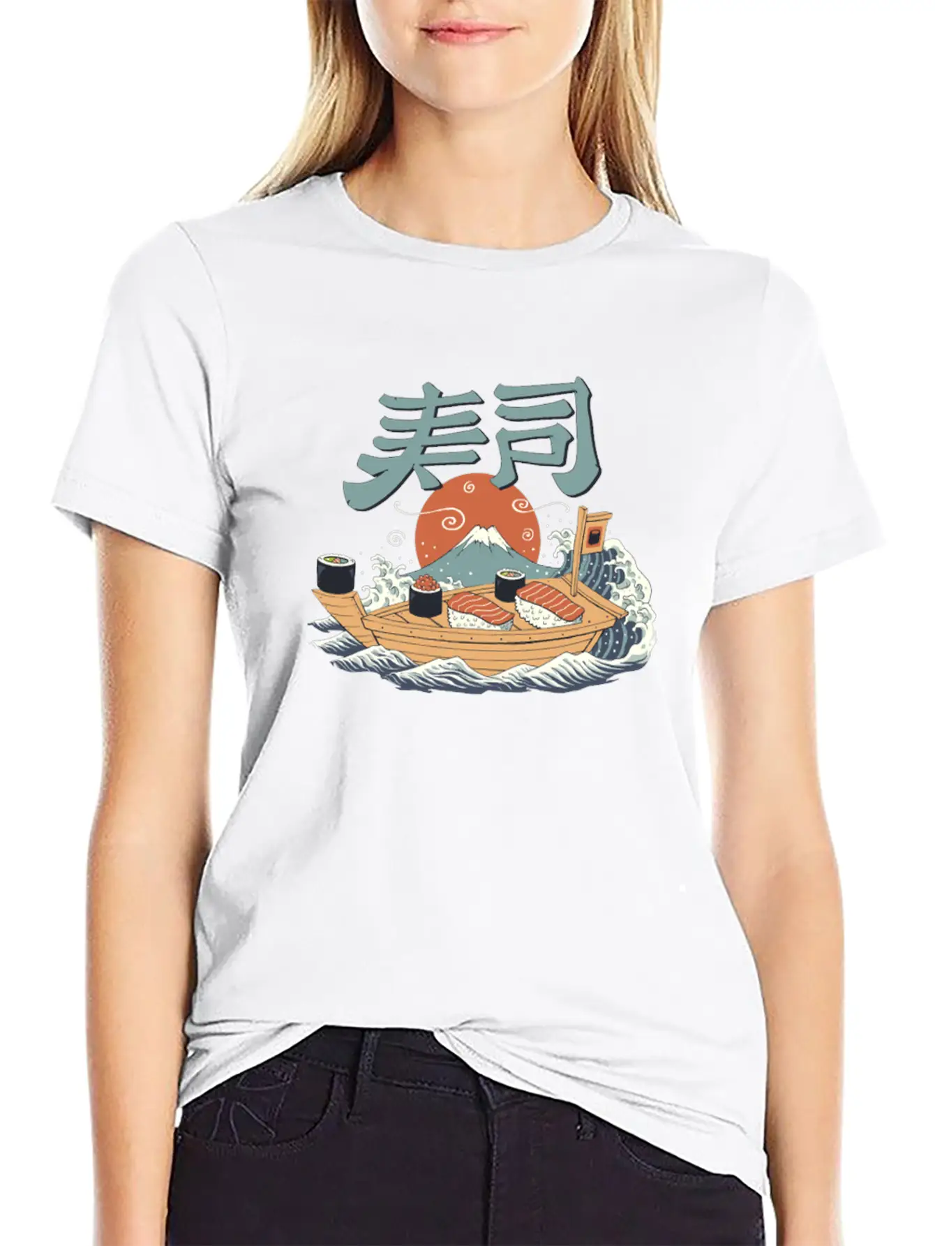 Sushi Pop Basic Graphic T-Shirt – Daily Comfort In Soft Cotton