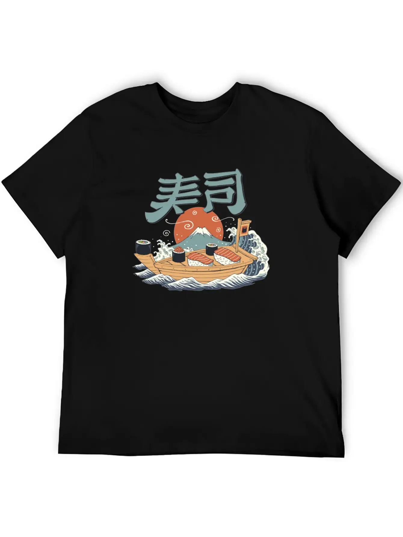 Sushi Pop Basic Graphic T-Shirt – Daily Comfort In Soft Cotton