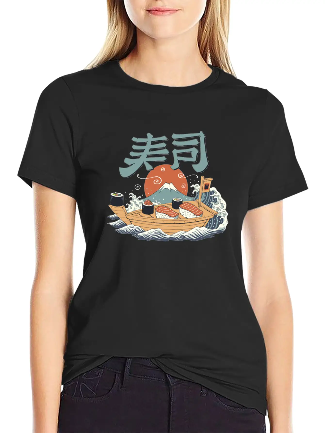 Sushi Pop Basic Graphic T-Shirt – Daily Comfort In Soft Cotton
