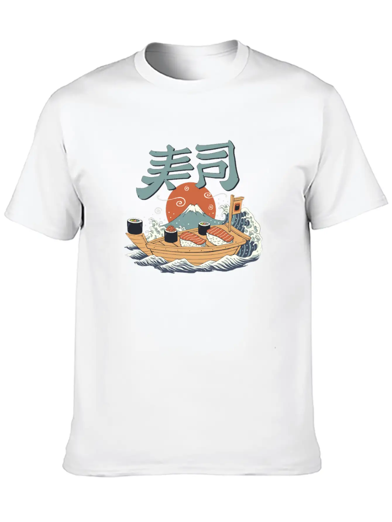 Sushi Pop Basic Graphic T-Shirt – Daily Comfort In Soft Cotton