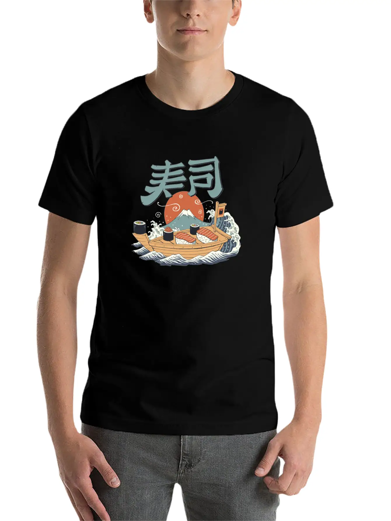 Sushi Pop Basic Graphic T-Shirt – Daily Comfort In Soft Cotton