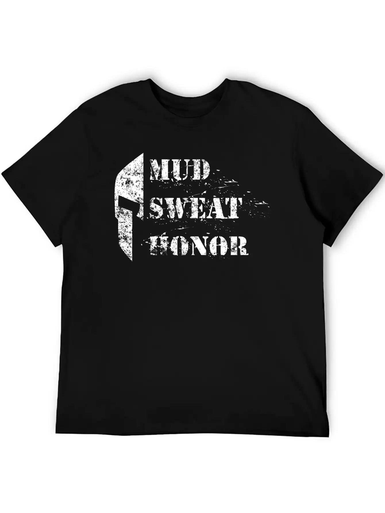 Sweat Mud Honor Sparta Unisex Casual T-Shirt – Clean Design For Daily Comfort