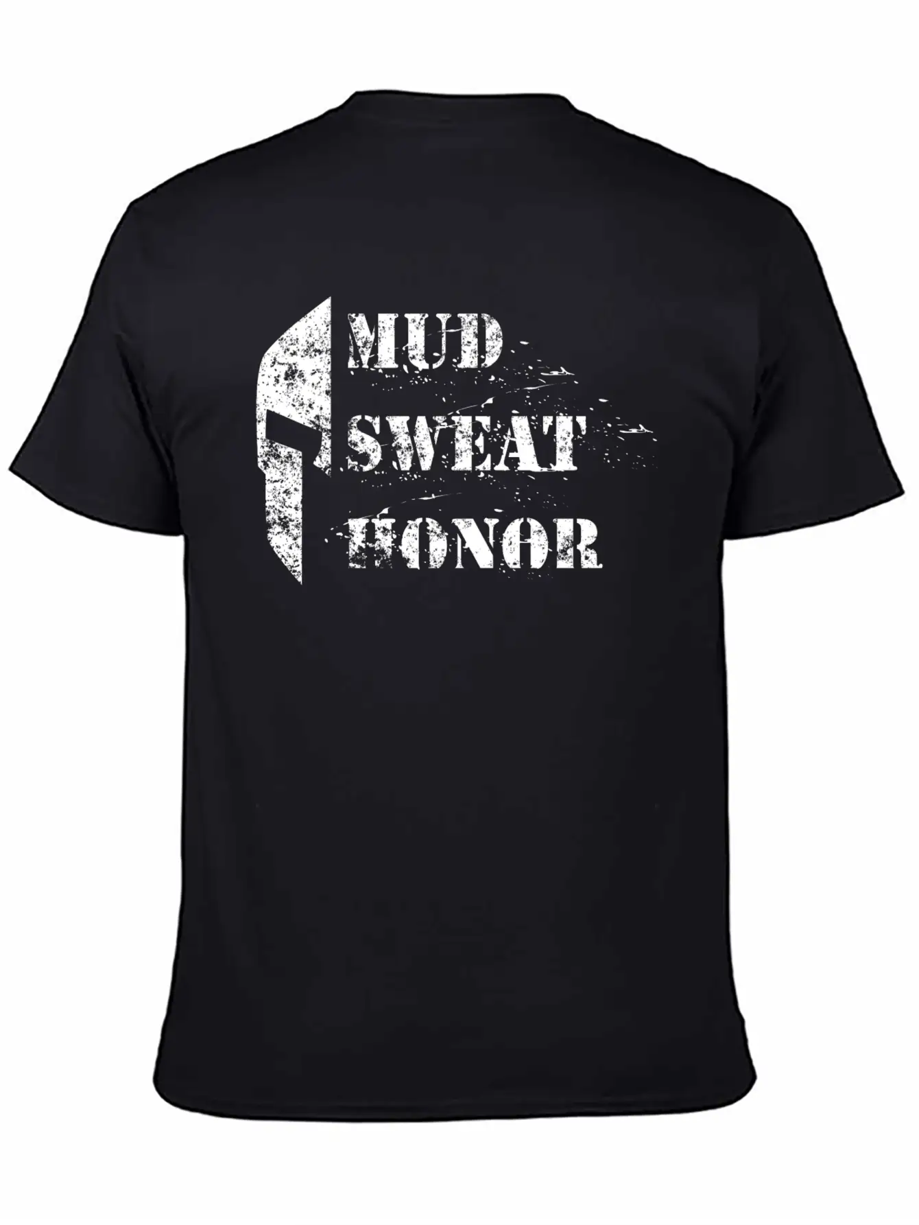 Sweat Mud Honor Sparta Unisex Casual T-Shirt – Clean Design For Daily Comfort