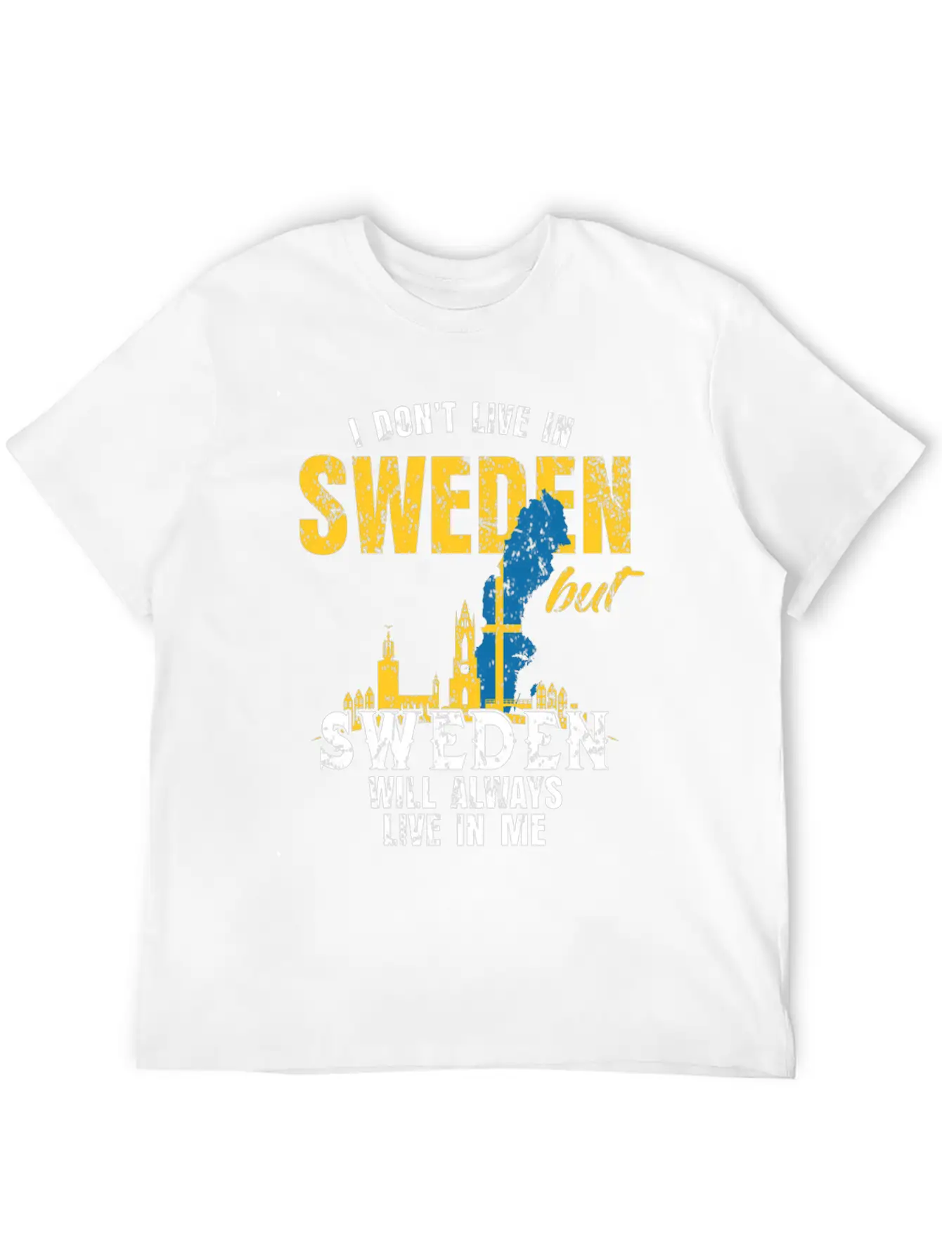 Sweden Country Flag Gift Basic Graphic T-Shirt – Daily Comfort In Soft Cotton
