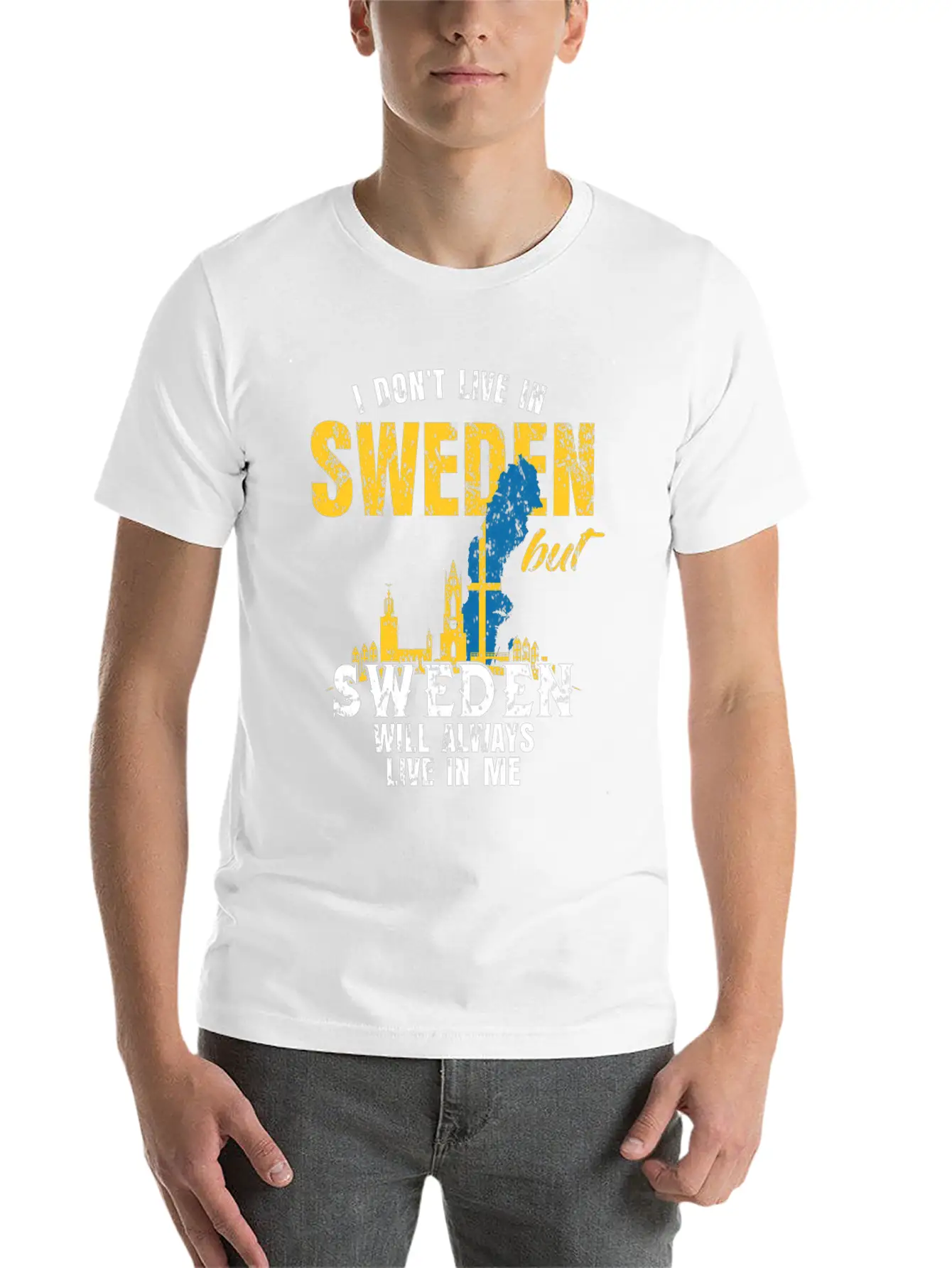 Sweden Country Flag Gift Basic Graphic T-Shirt – Daily Comfort In Soft Cotton