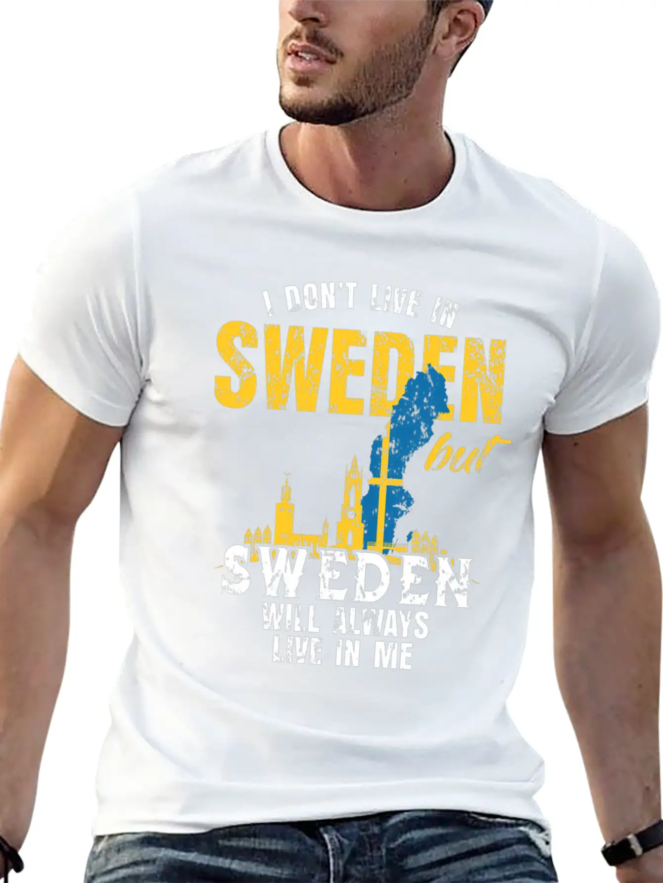 Sweden Country Flag Gift Basic Graphic T-Shirt – Daily Comfort In Soft Cotton