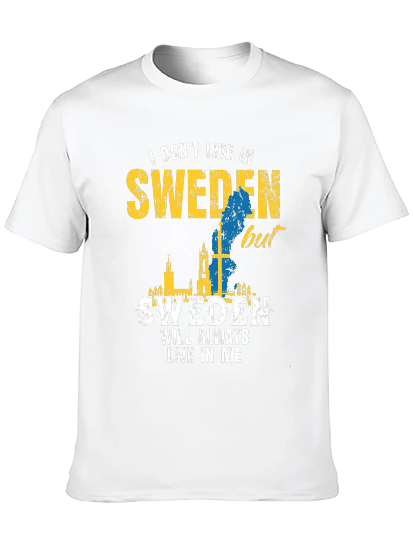 Sweden Country Flag Gift Basic Graphic T-Shirt – Daily Comfort In Soft Cotton