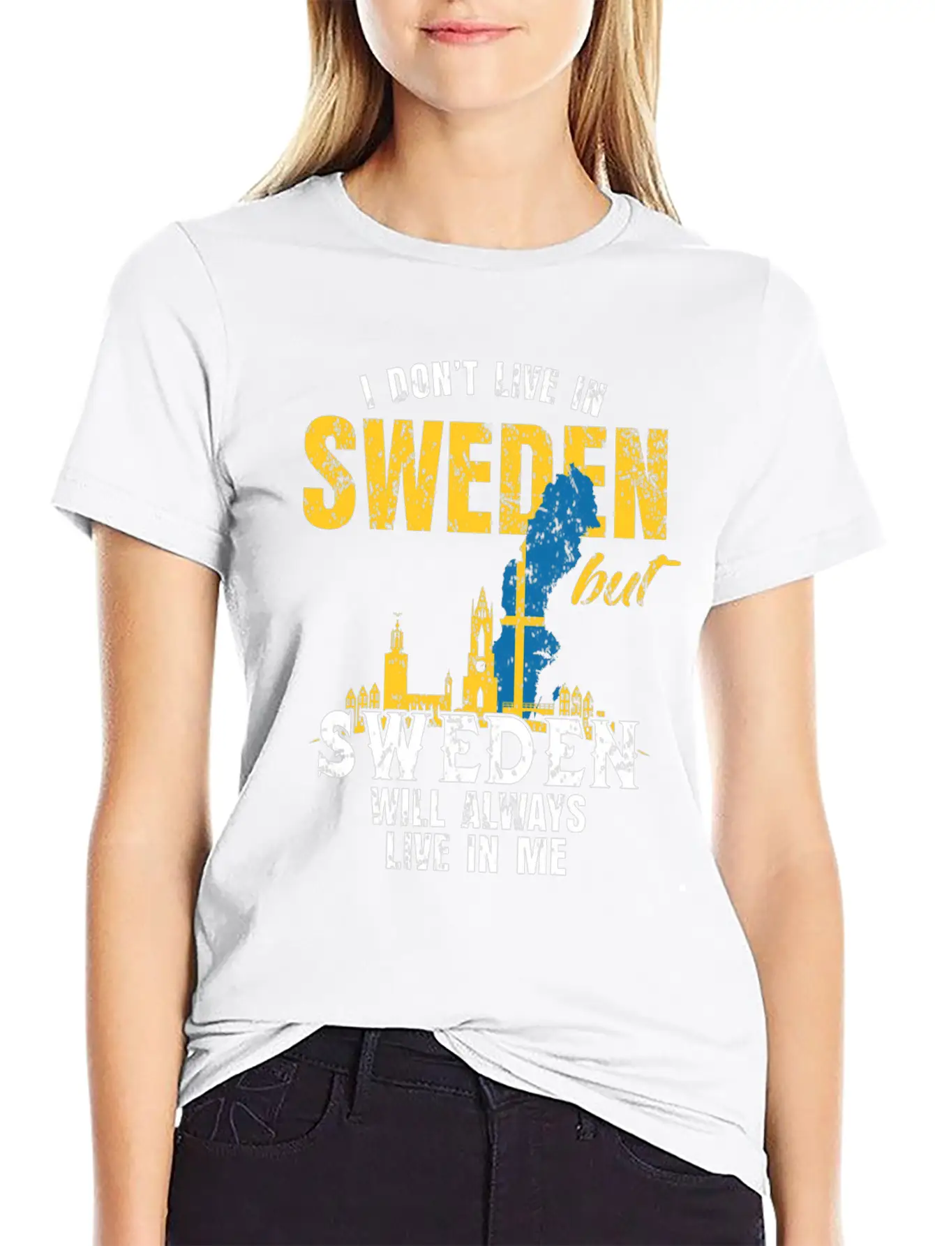 Sweden Country Flag Gift Basic Graphic T-Shirt – Daily Comfort In Soft Cotton