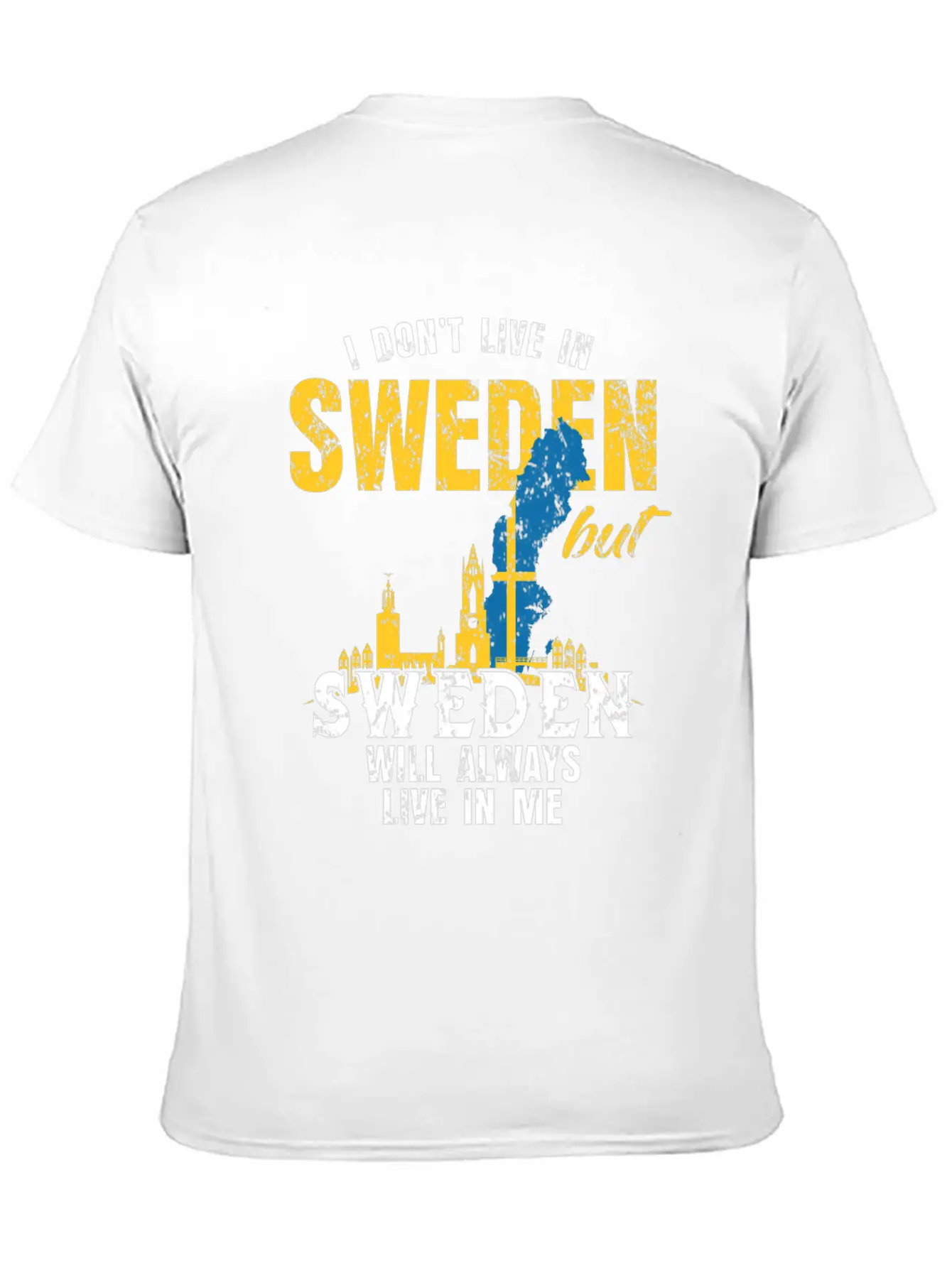 Sweden Country Flag Gift Basic Graphic T-Shirt – Daily Comfort In Soft Cotton
