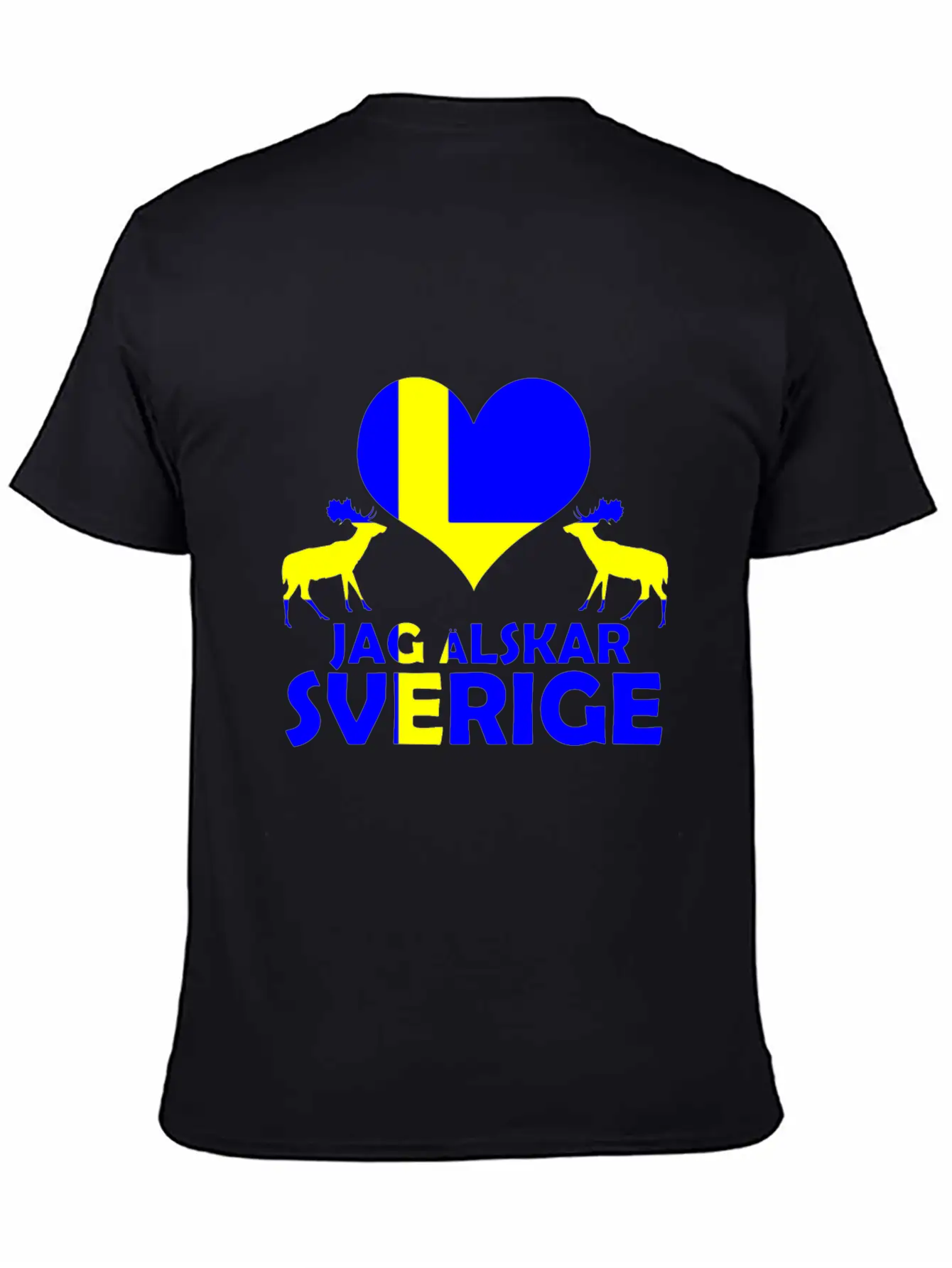 Sweden Culture Modern Fit Casual T-Shirt – Clean And Versatile Design