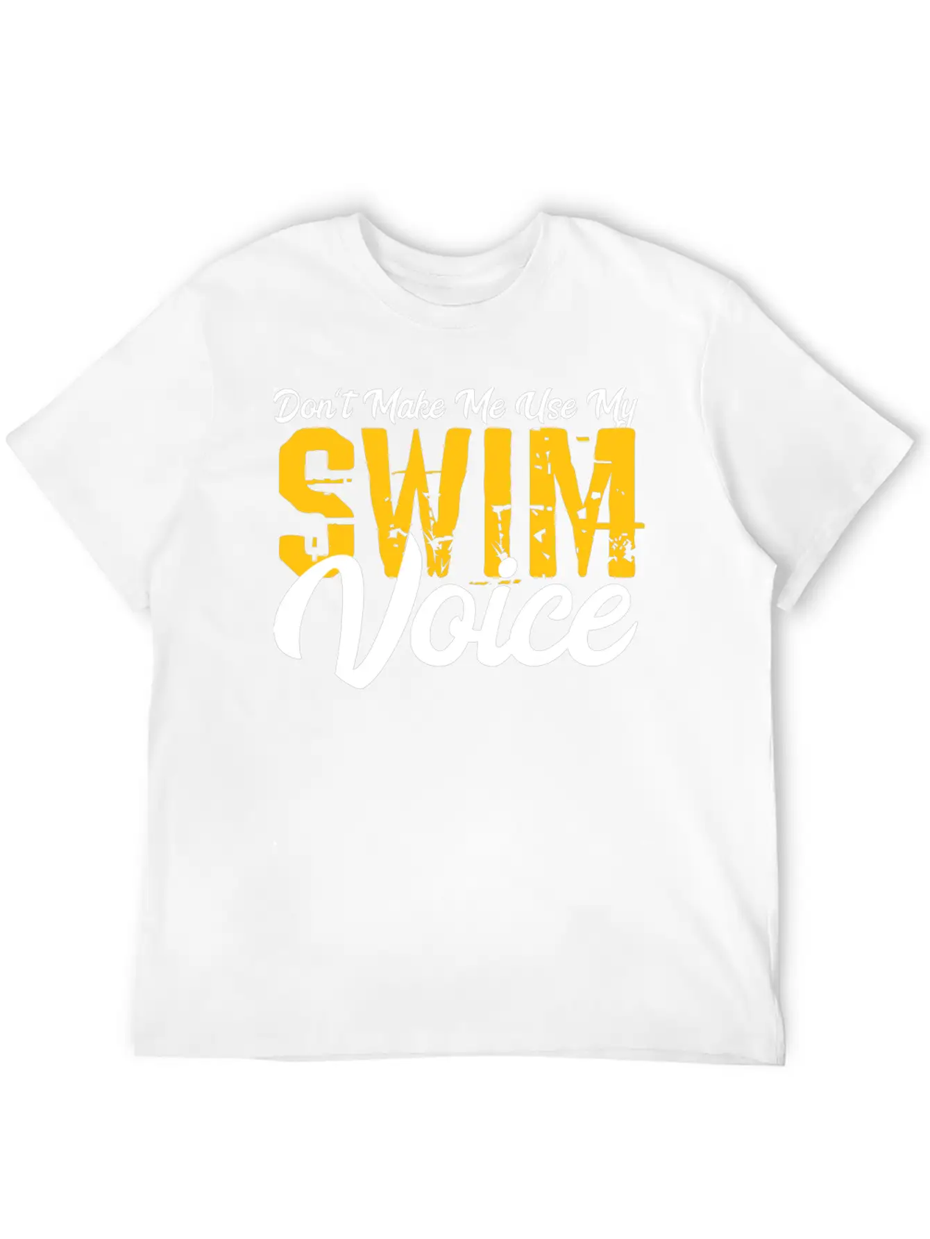 Swimmer Voice Gift Modern Fit Casual T-Shirt – Clean And Versatile Design