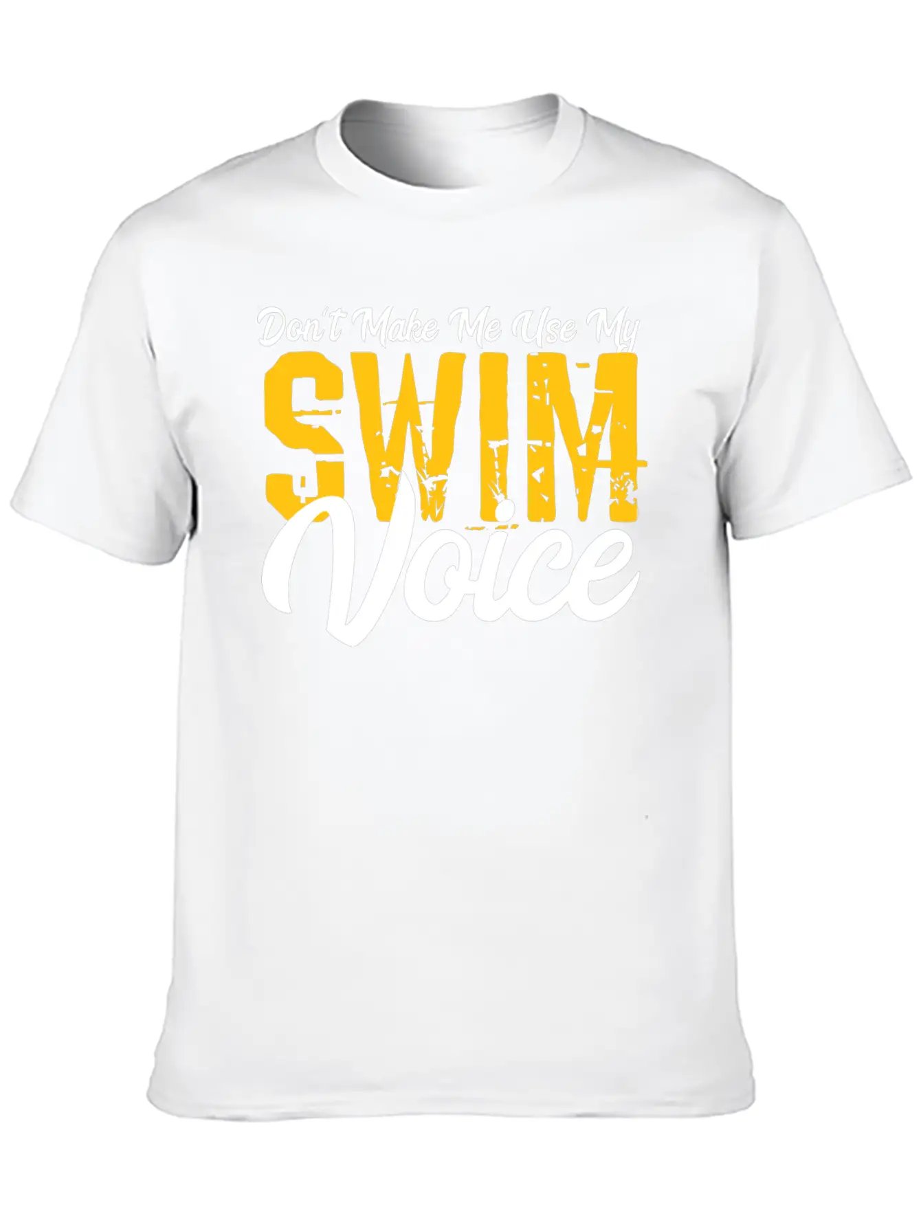 Swimmer Voice Gift Modern Fit Casual T-Shirt – Clean And Versatile Design