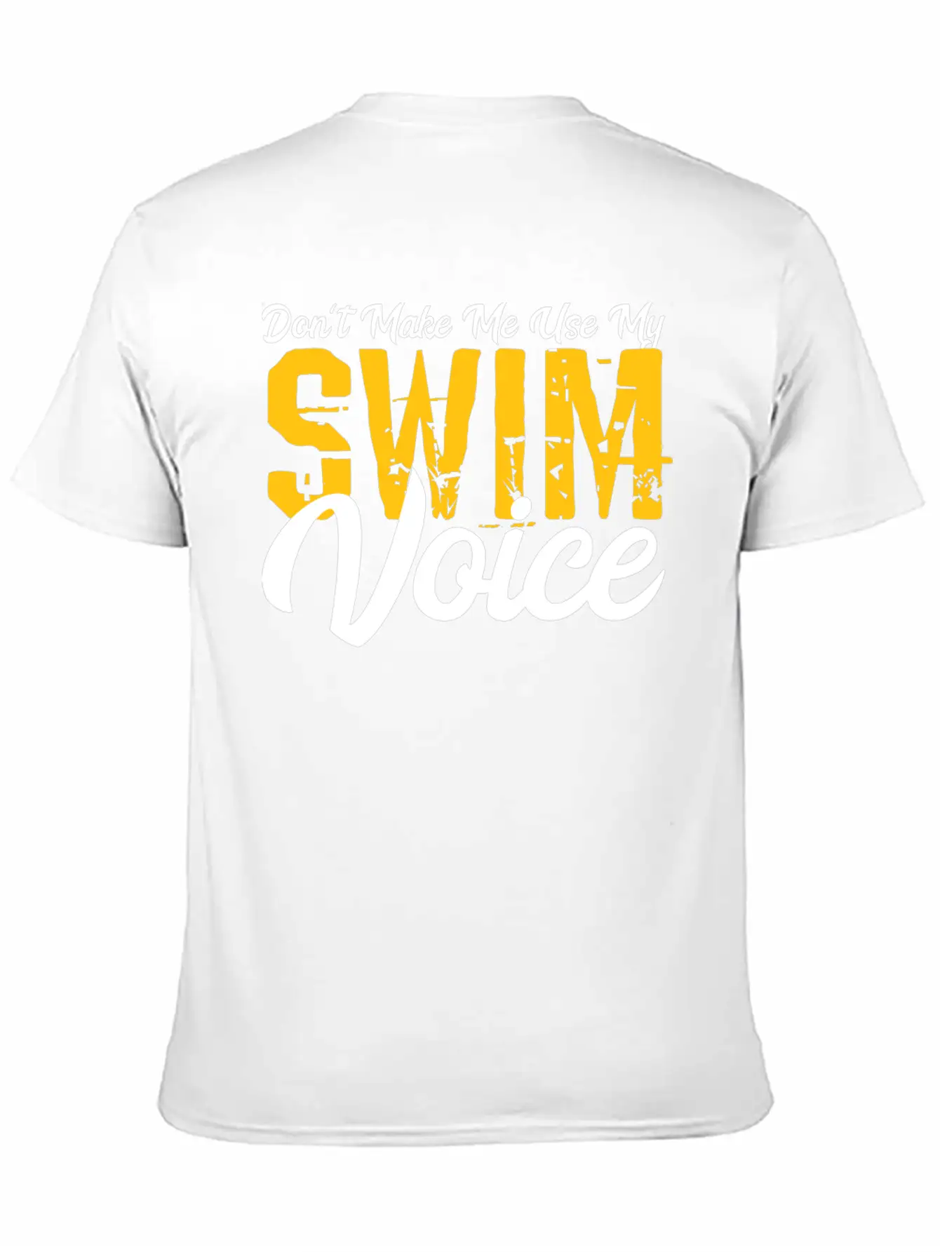 Swimmer Voice Gift Modern Fit Casual T-Shirt – Clean And Versatile Design