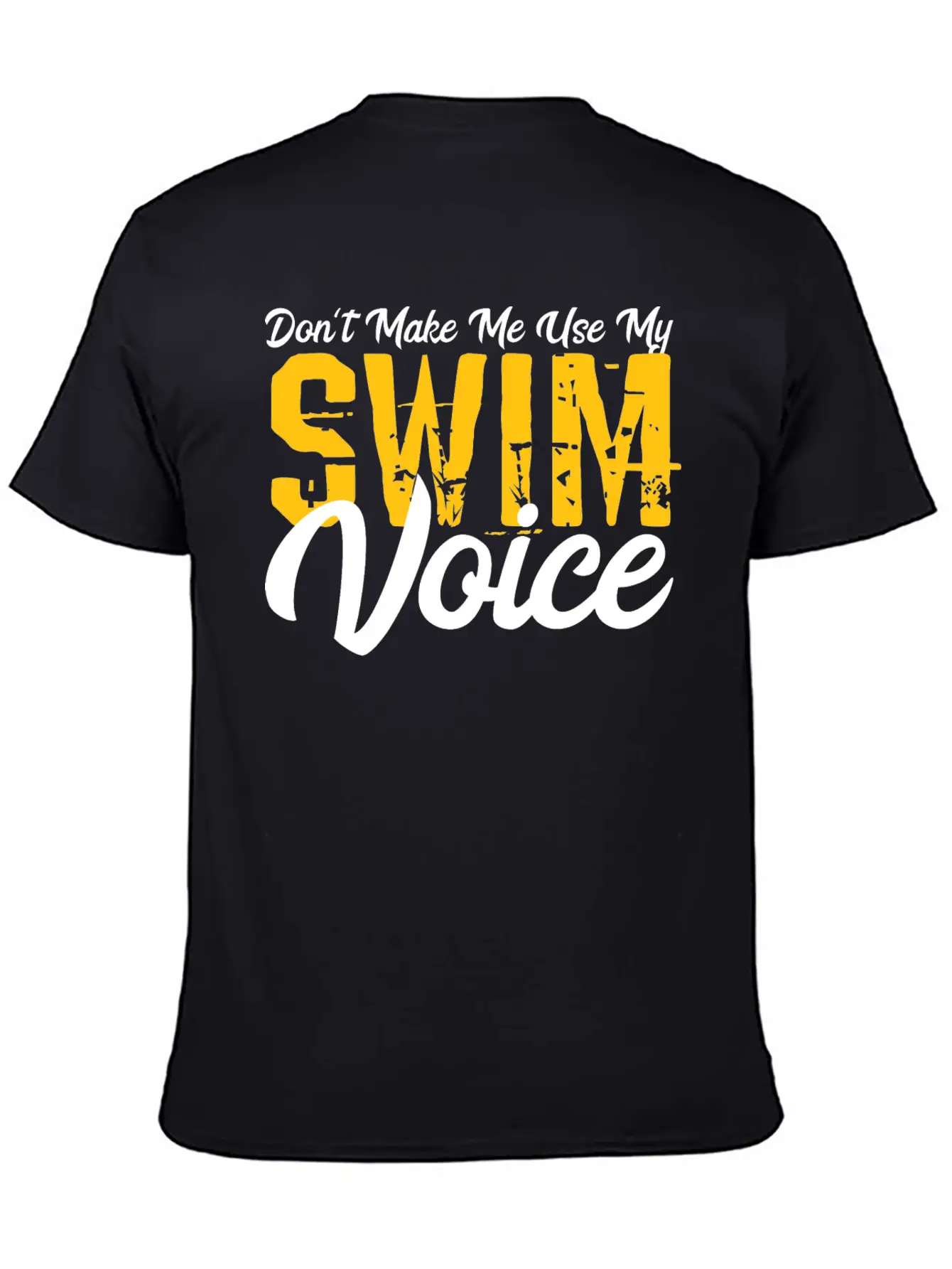 Swimmer Voice Gift Modern Fit Casual T-Shirt – Clean And Versatile Design