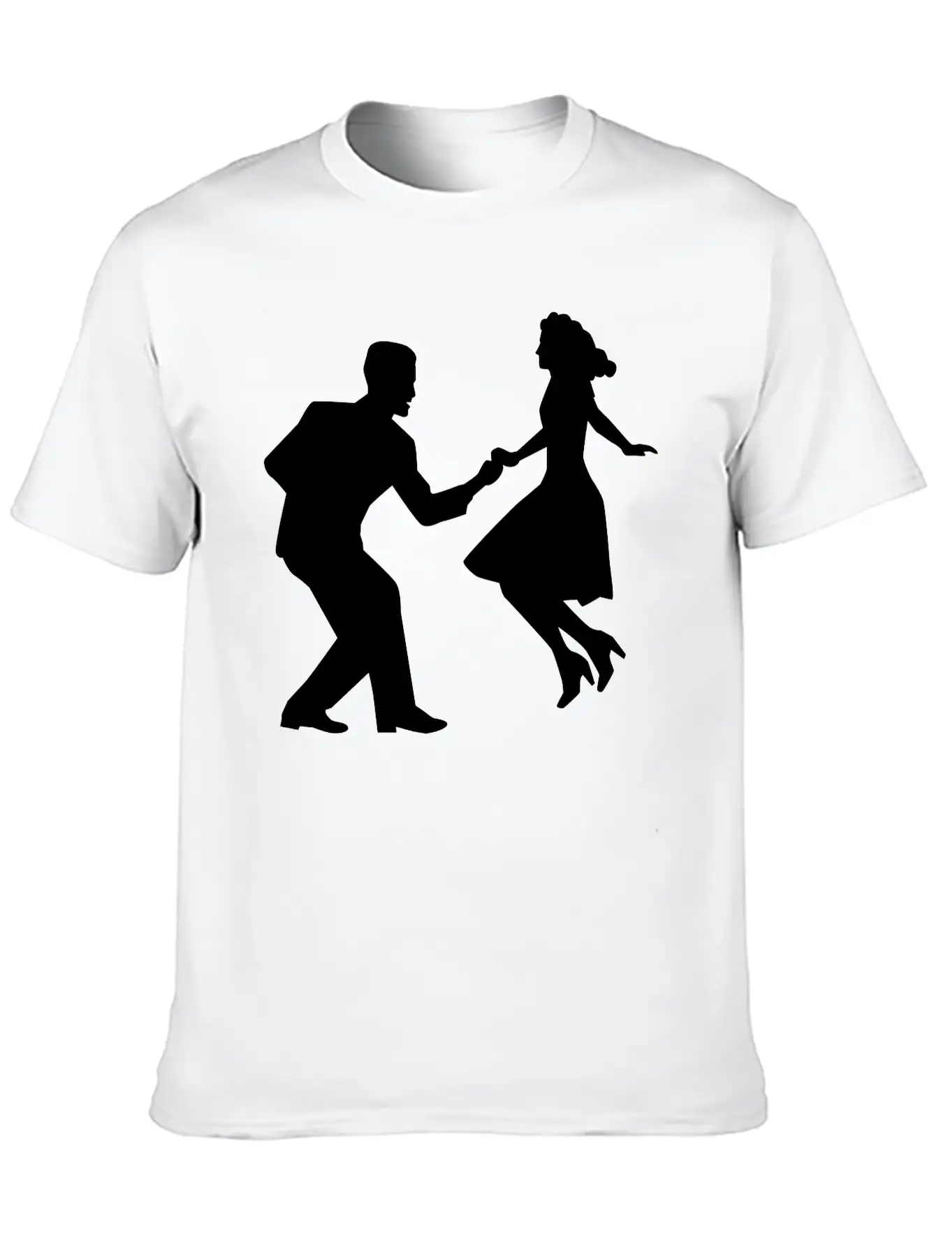 Swing Dance Basic Graphic T-Shirt – Daily Comfort In Soft Cotton