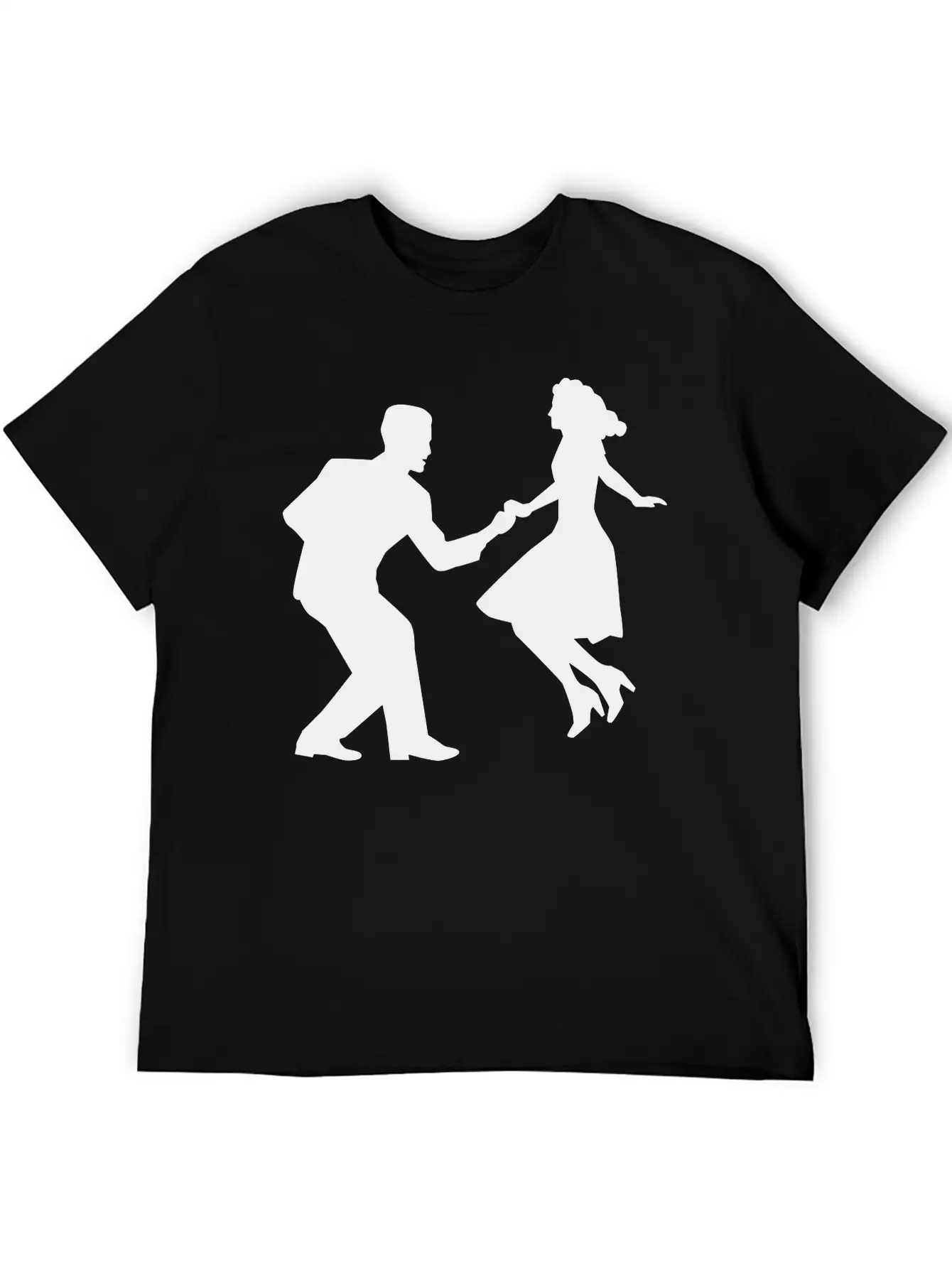 Swing Dance Basic Graphic T-Shirt – Daily Comfort In Soft Cotton