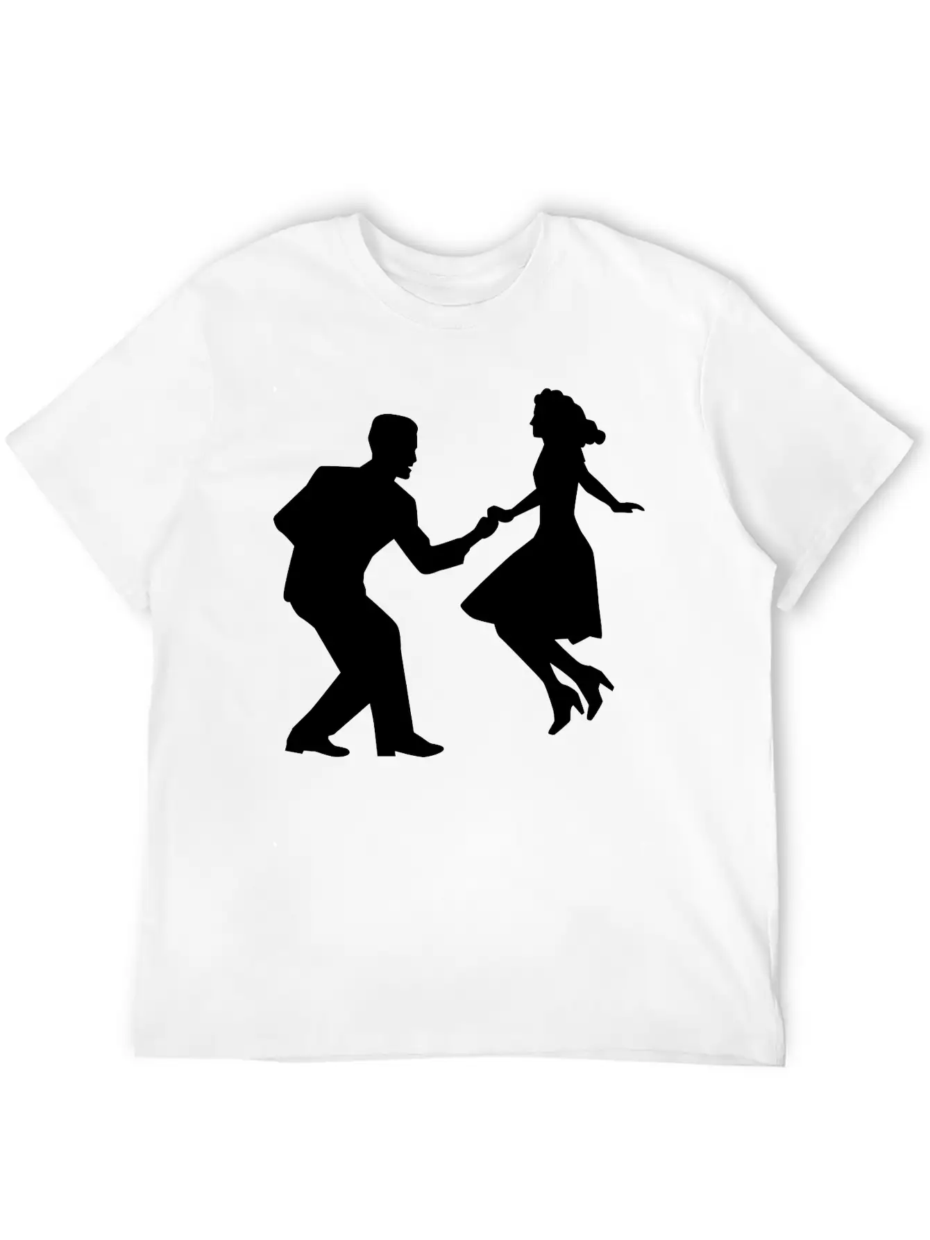Swing Dance Basic Graphic T-Shirt – Daily Comfort In Soft Cotton