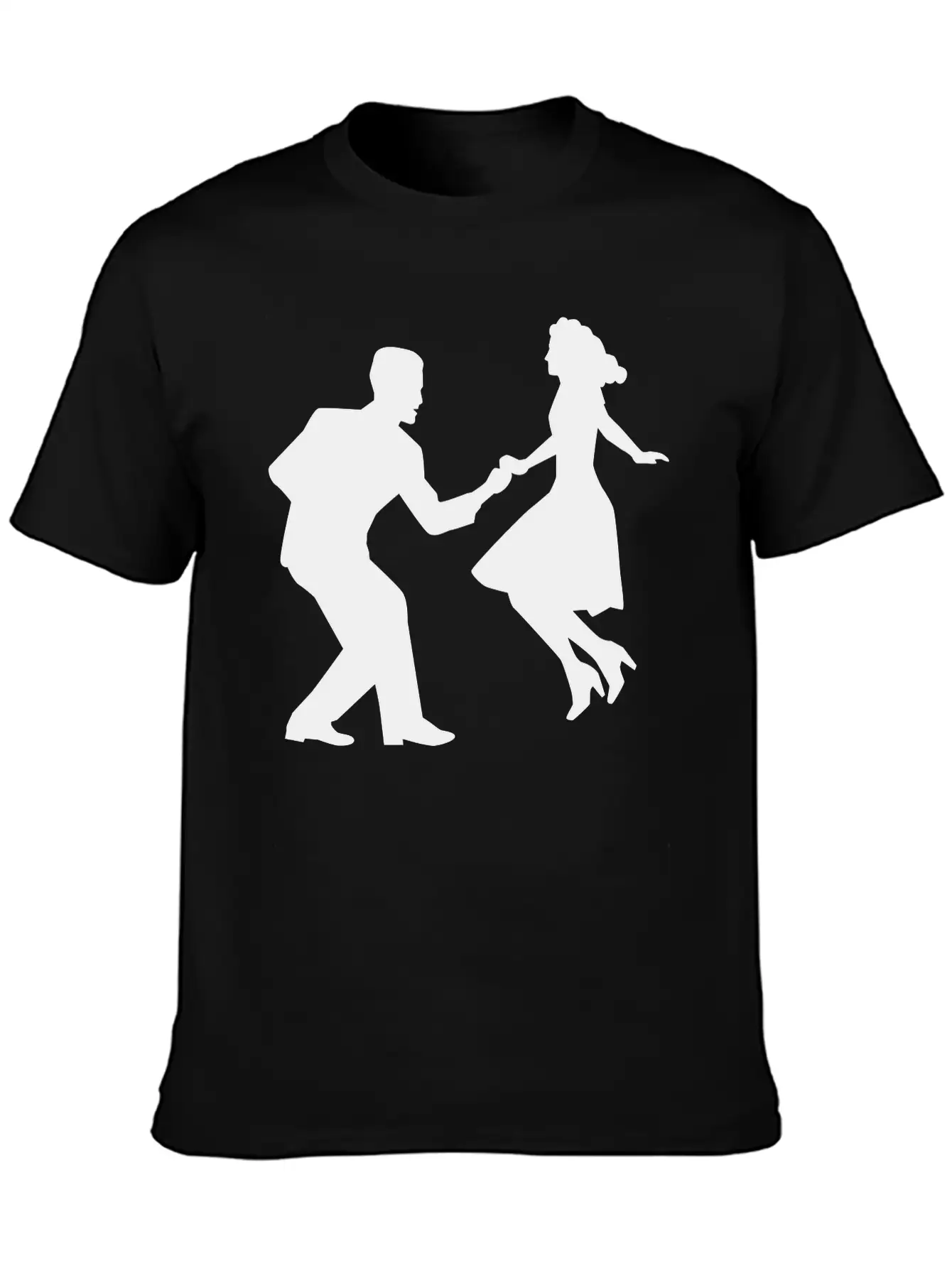Swing Dance Basic Graphic T-Shirt – Daily Comfort In Soft Cotton