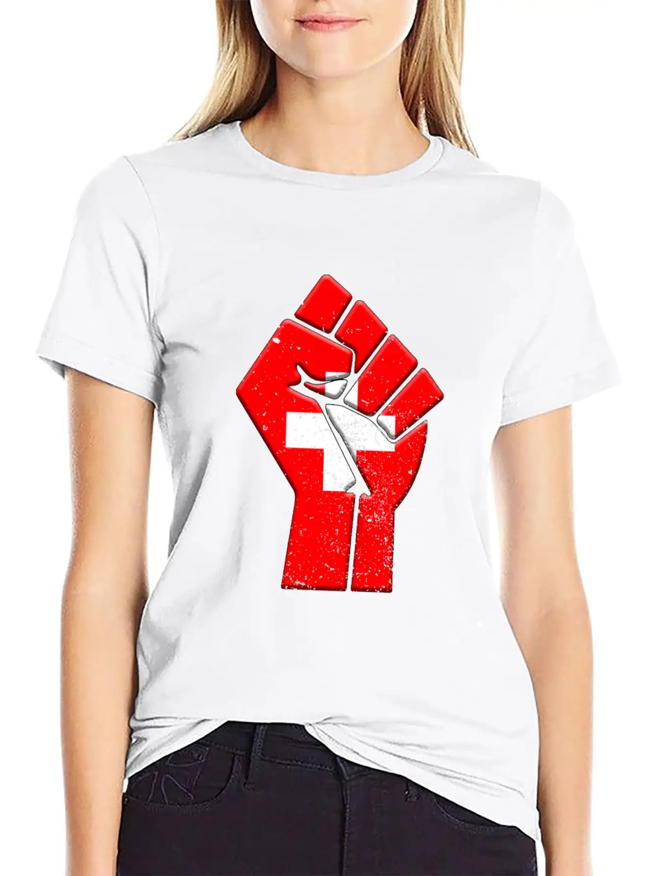 Switzerland Flag Country Pride Native Family Soft Cotton Short Sleeve Tee – Unisex Wardrobe Staple