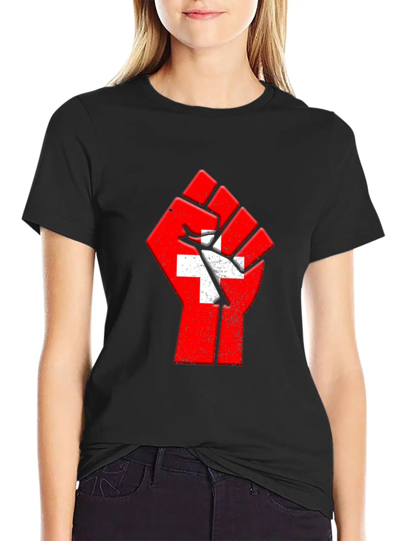 Switzerland Flag Country Pride Native Family Soft Cotton Short Sleeve Tee – Unisex Wardrobe Staple