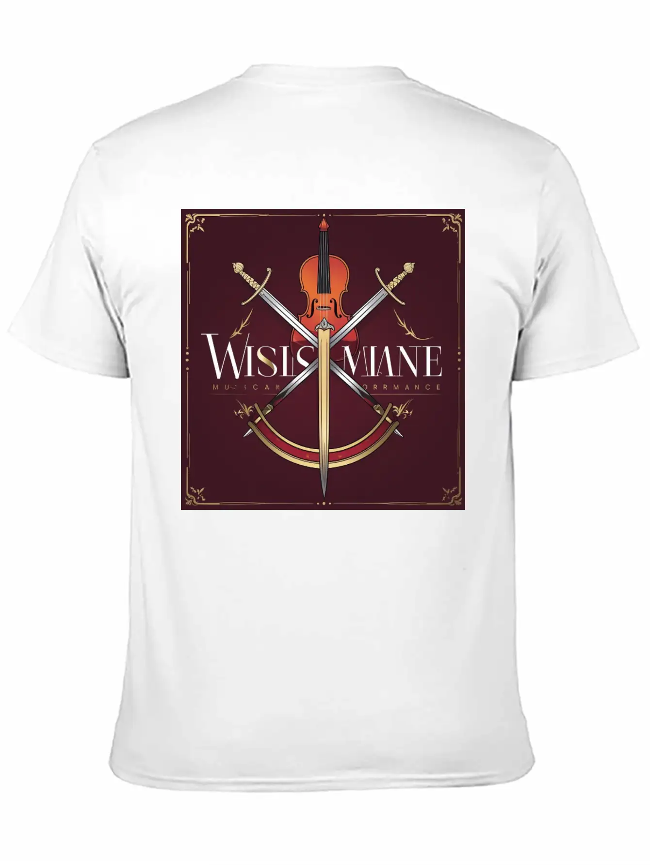 SWORD Music Performance Lightweight Cotton T-Shirt – Daily Comfort Graphic Shirt