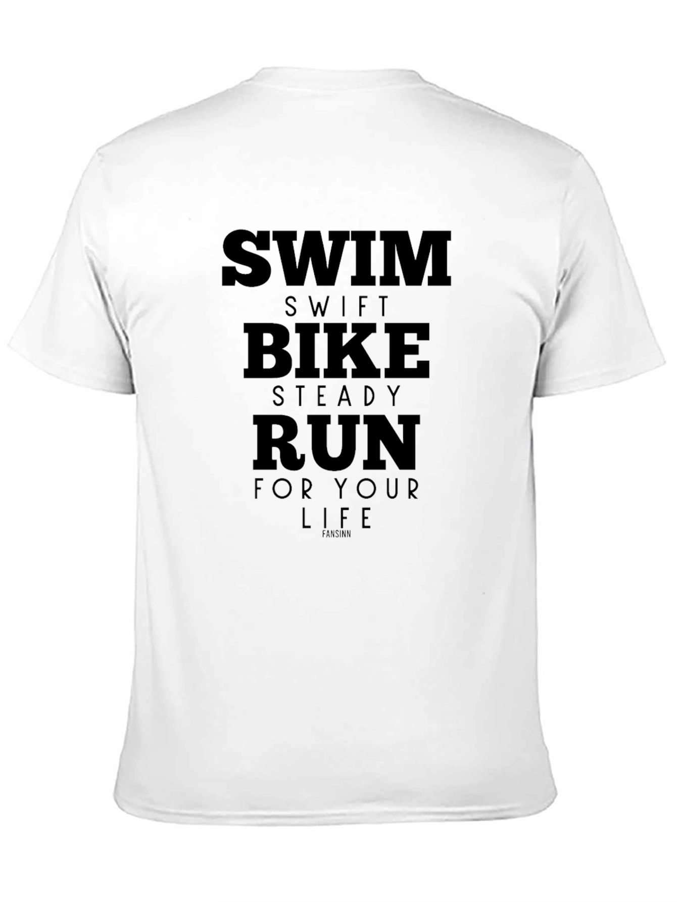 Swim Bike Run T-Shirt - Triathlon Training Tee