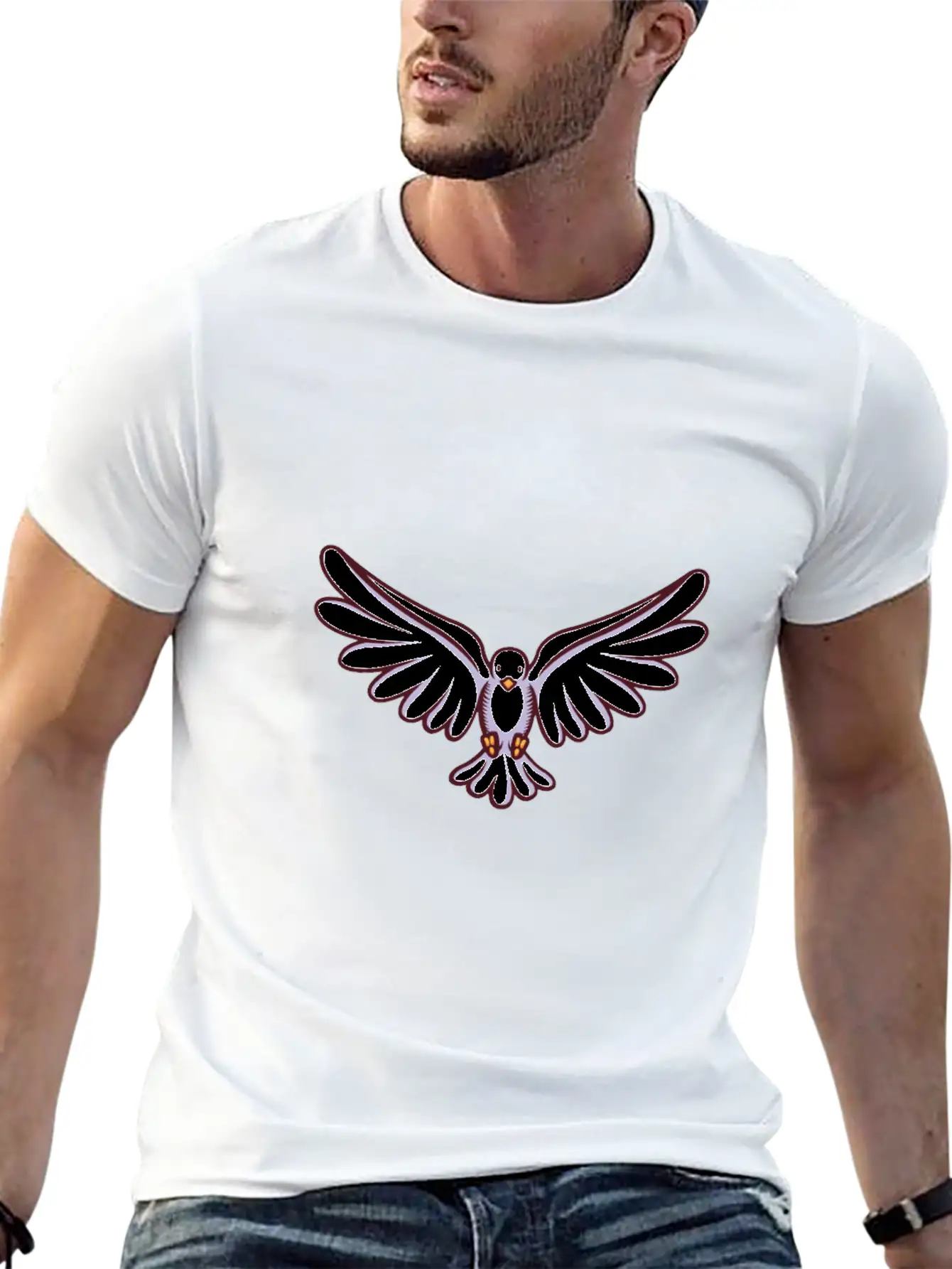 Symbol Of Peace Modern Fit Casual T-Shirt – Clean And Versatile Design