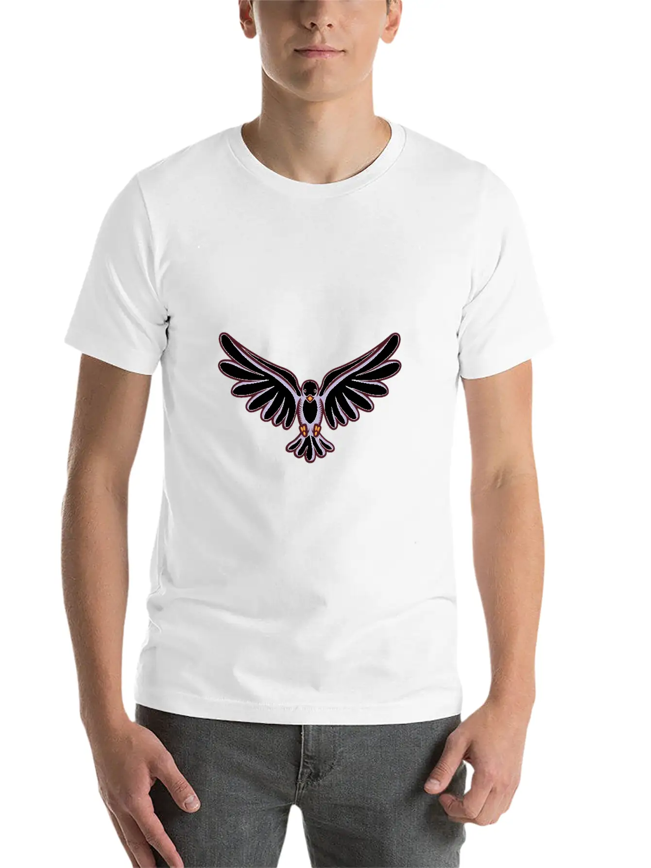 Symbol Of Peace Modern Fit Casual T-Shirt – Clean And Versatile Design