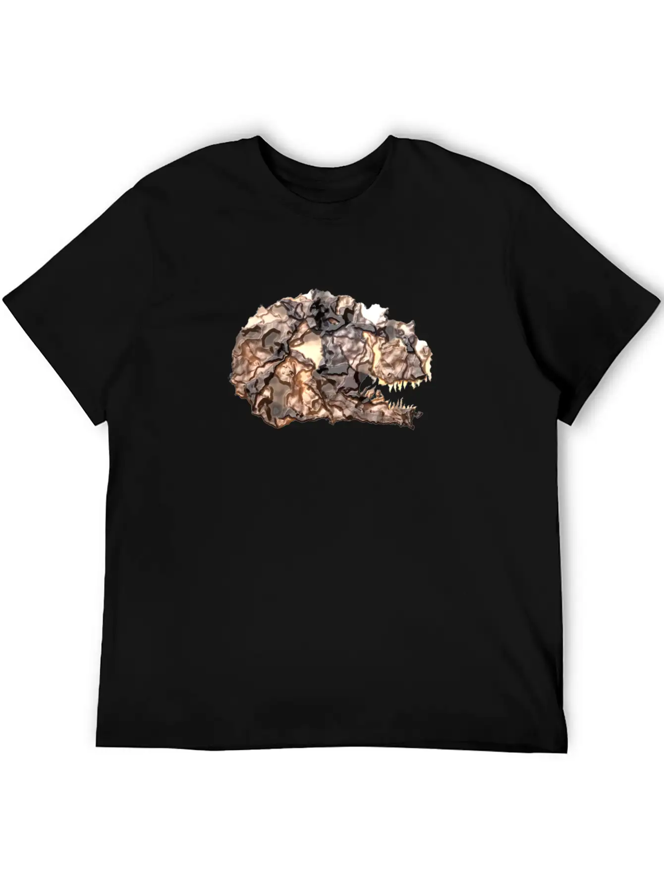 T-rex Lava Head Soft Cotton Short Sleeve Tee – Unisex Wardrobe Staple