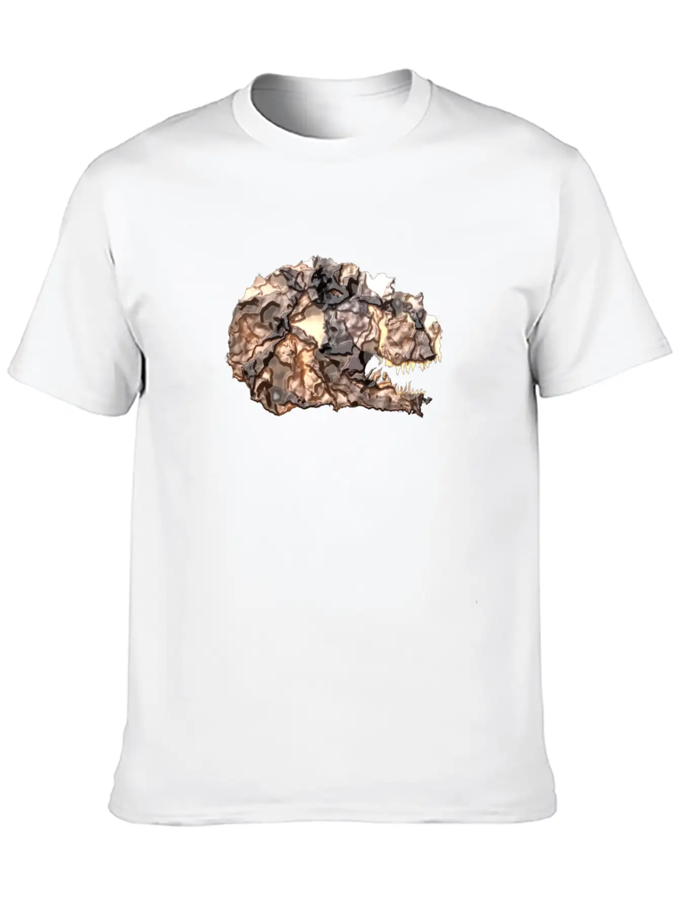 T-rex Lava Head Soft Cotton Short Sleeve Tee – Unisex Wardrobe Staple