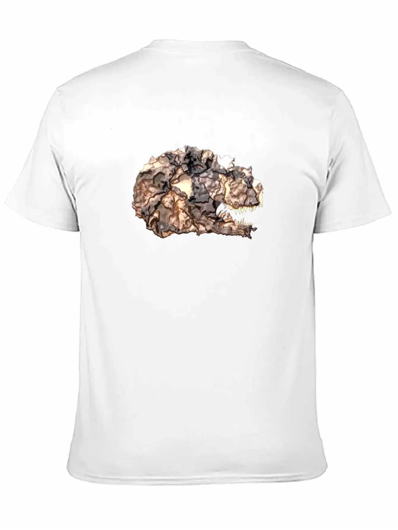 T-rex Lava Head Soft Cotton Short Sleeve Tee – Unisex Wardrobe Staple