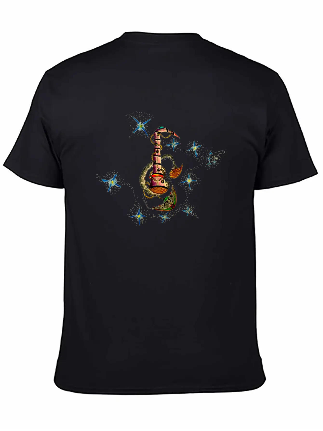 T-SHIRTS SHOPFRONT DESIGNS TEES FLUTE On The MOVE Unisex Casual T-Shirt – Clean Design For Daily Comfort