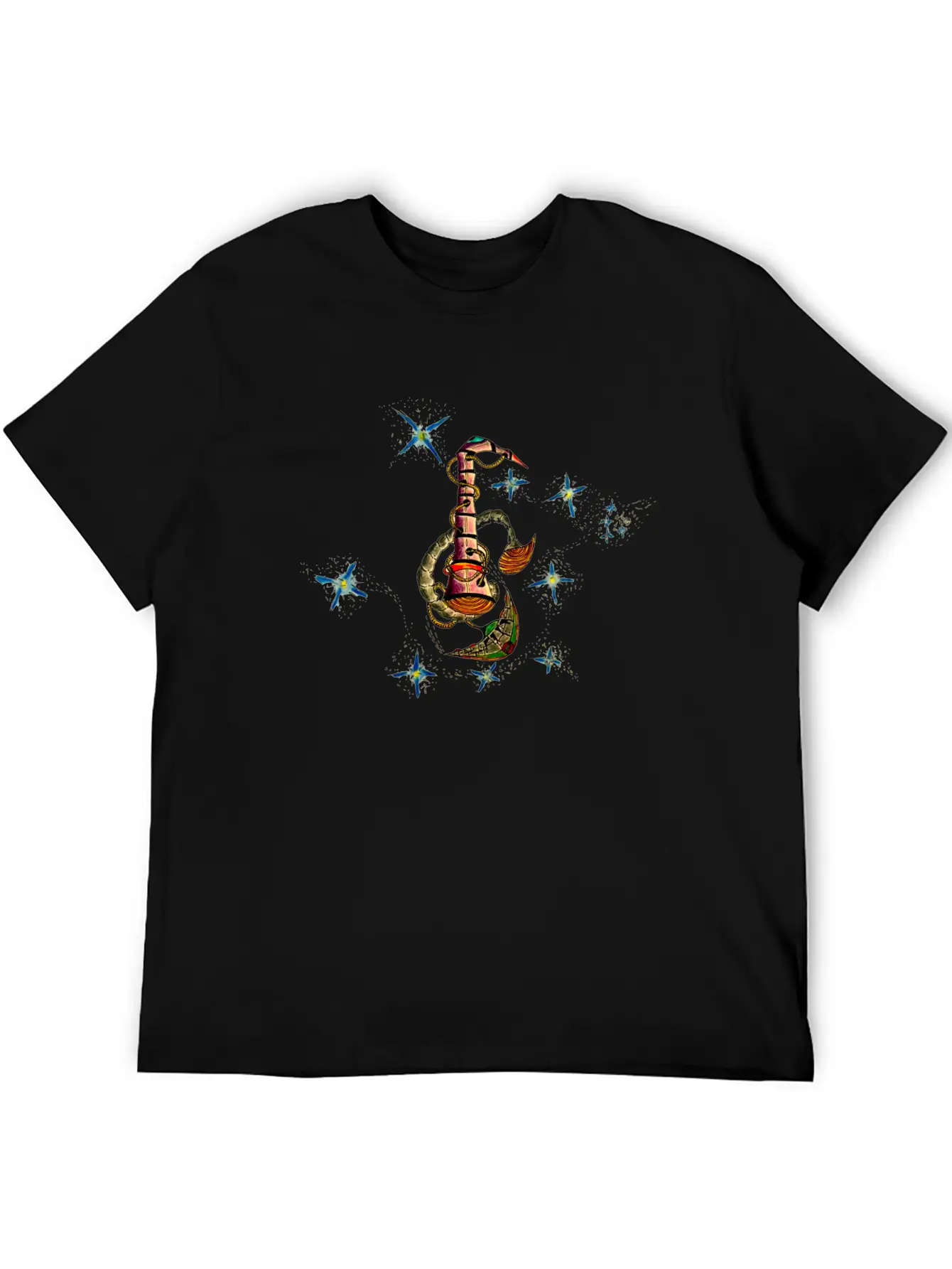 T-SHIRTS SHOPFRONT DESIGNS TEES FLUTE On The MOVE Unisex Casual T-Shirt – Clean Design For Daily Comfort