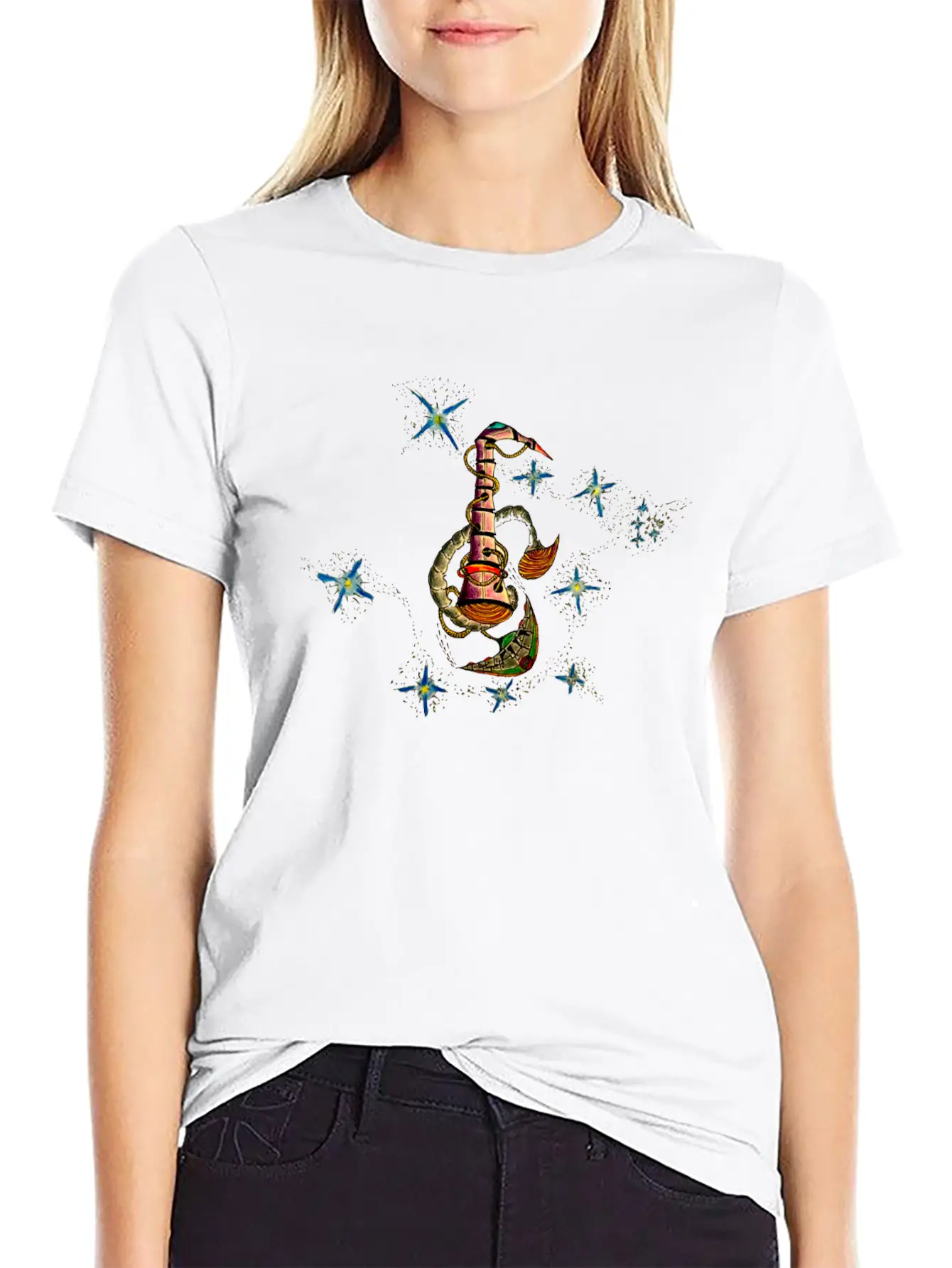 T-SHIRTS SHOPFRONT DESIGNS TEES FLUTE On The MOVE Unisex Casual T-Shirt – Clean Design For Daily Comfort