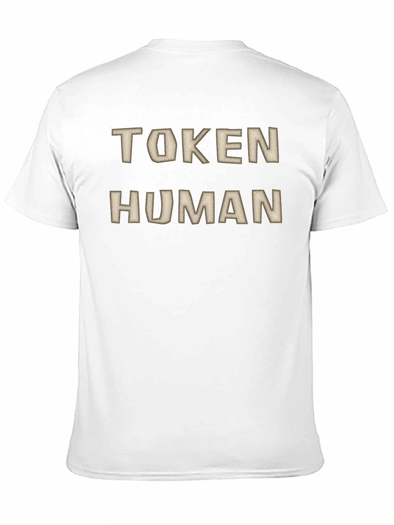 Token Human Funny Graphic T-Shirt