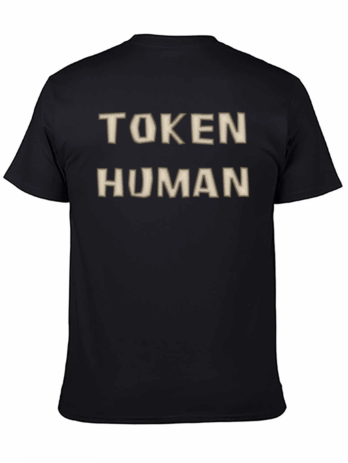 Token Human Funny Graphic T-Shirt