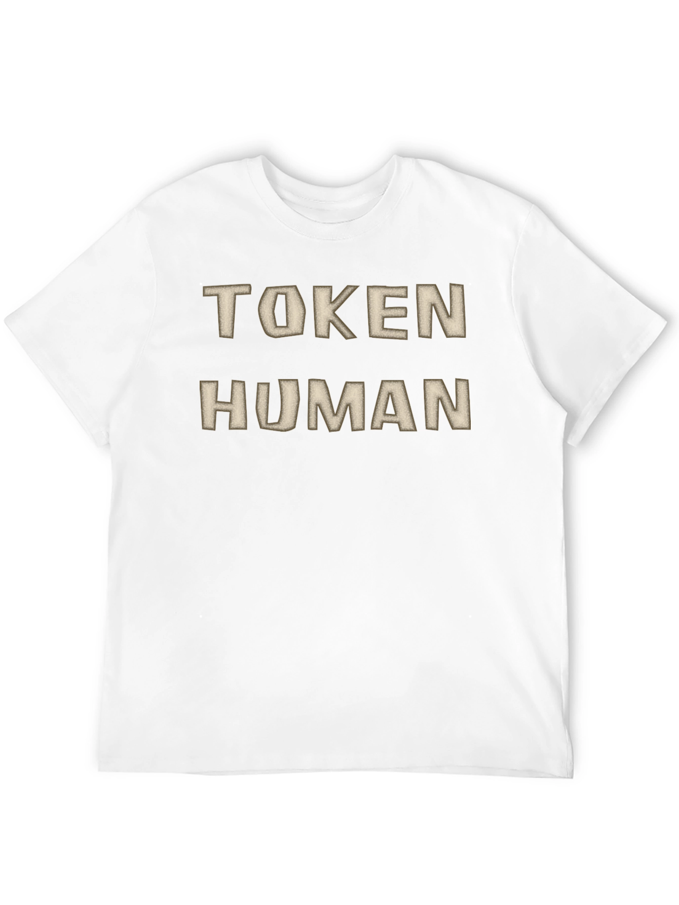 Token Human Funny Graphic T-Shirt