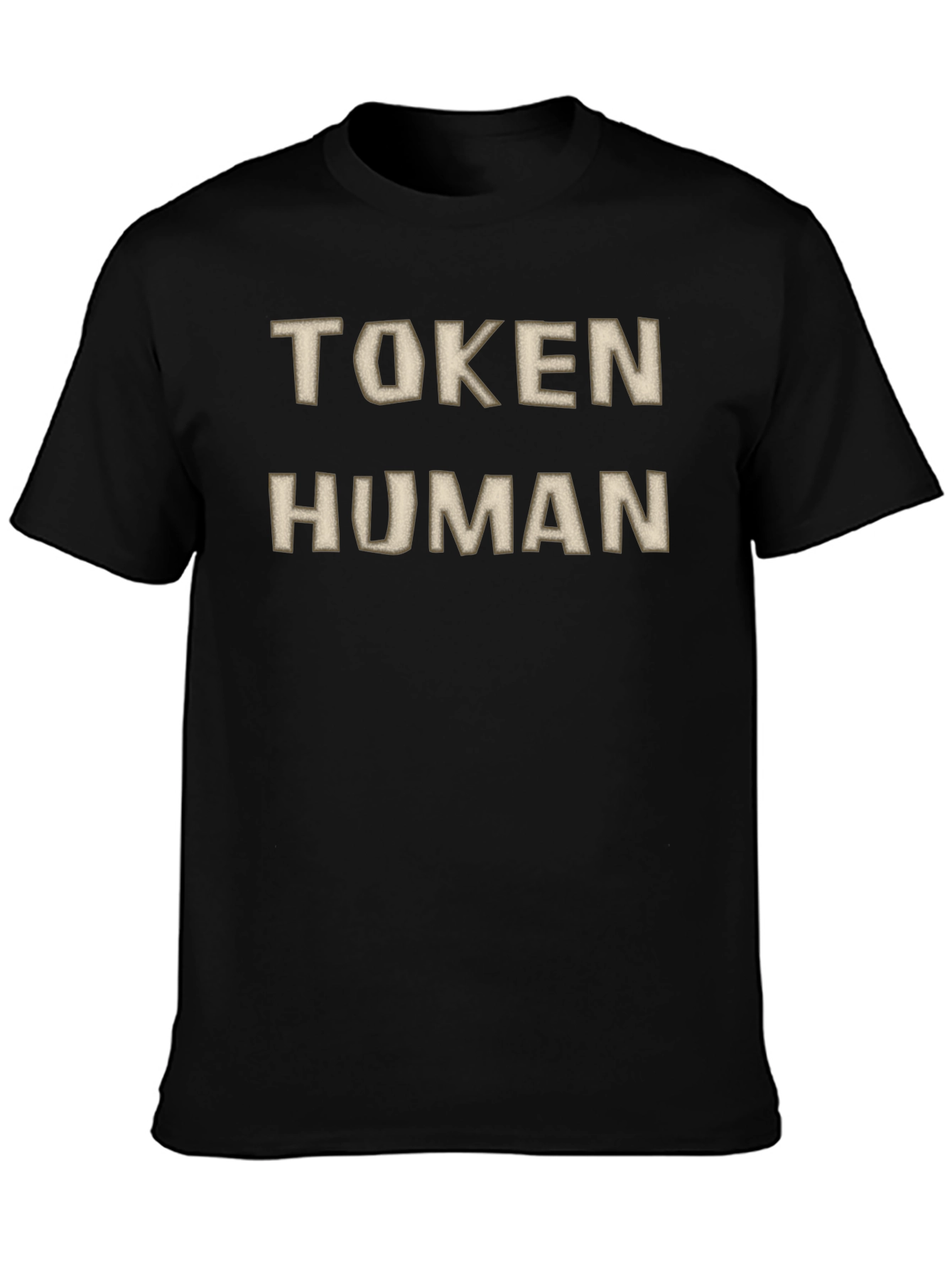 Token Human Funny Graphic T-Shirt