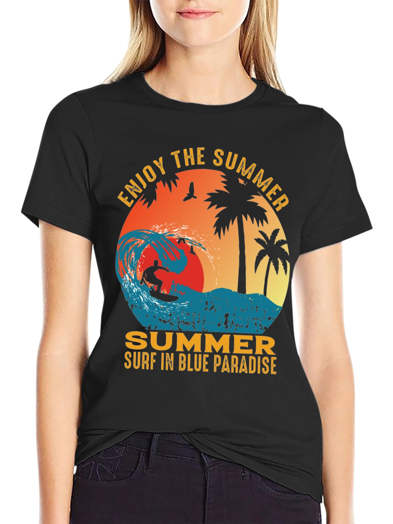 Summer Surf Paradise T-Shirt