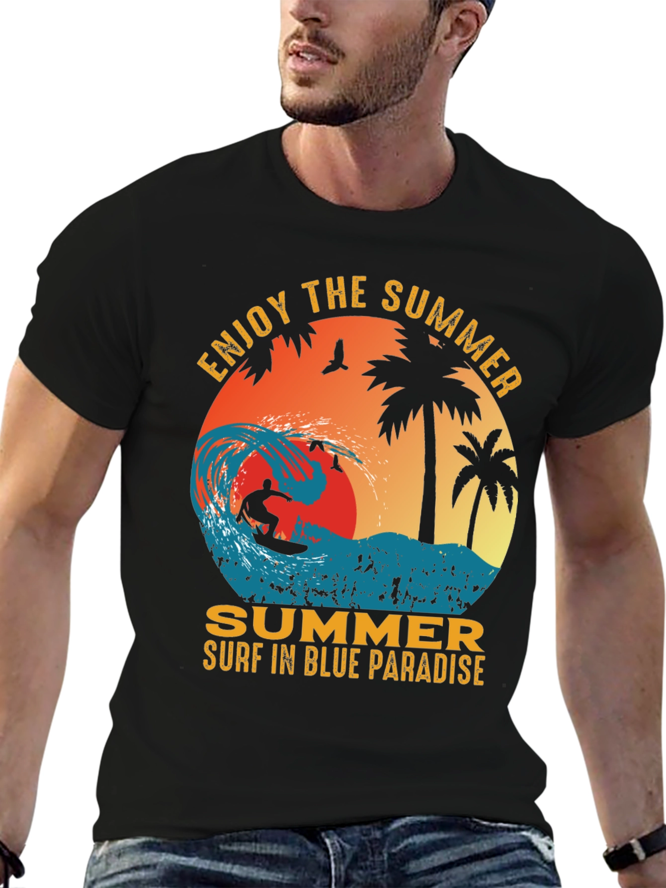 Summer Surf Paradise T-Shirt
