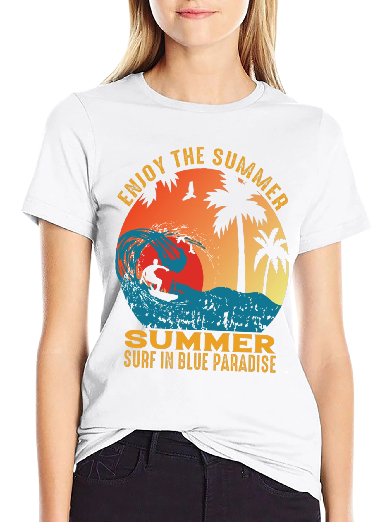 Summer Surf Paradise T-Shirt