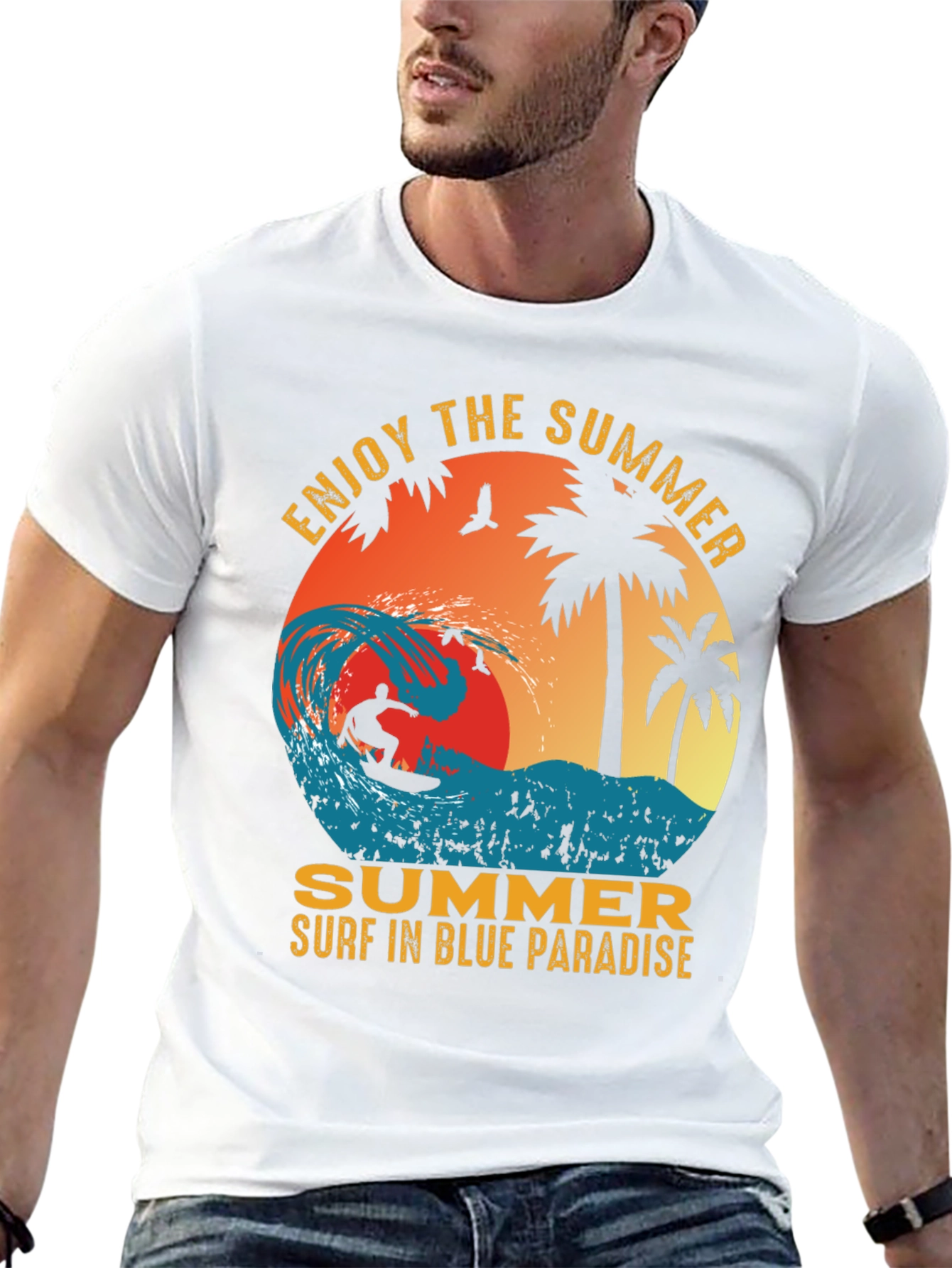 Summer Surf Paradise T-Shirt