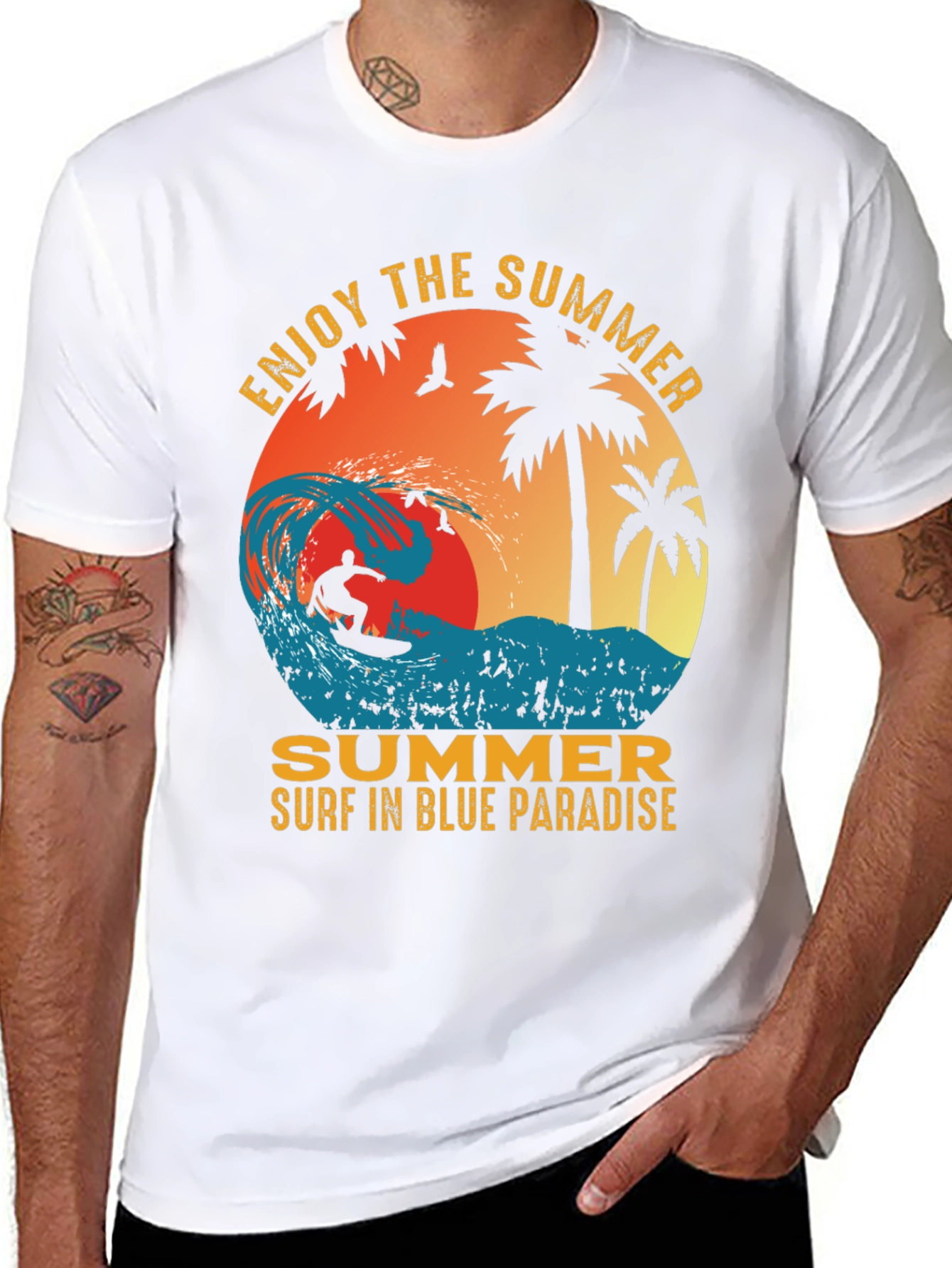 Summer Surf Paradise T-Shirt