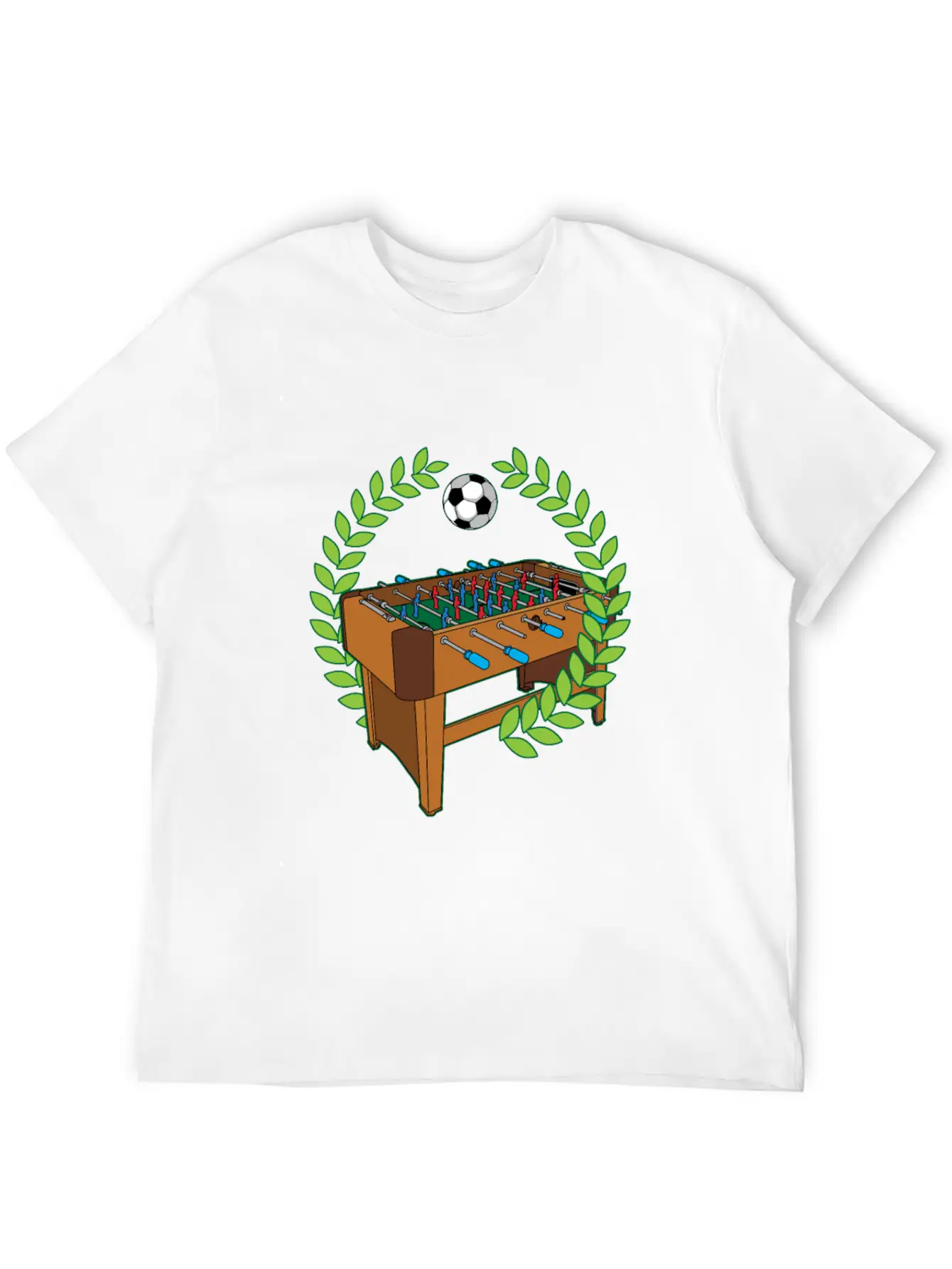 Table Football Pitch Foosball Humor Saying Unisex Casual T-Shirt – Clean Design For Daily Comfort