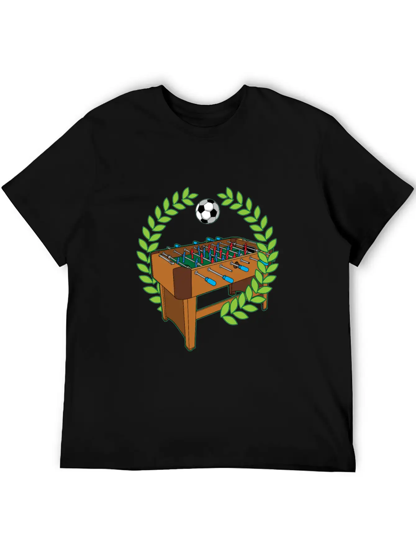 Table Football Pitch Foosball Humor Saying Unisex Casual T-Shirt – Clean Design For Daily Comfort