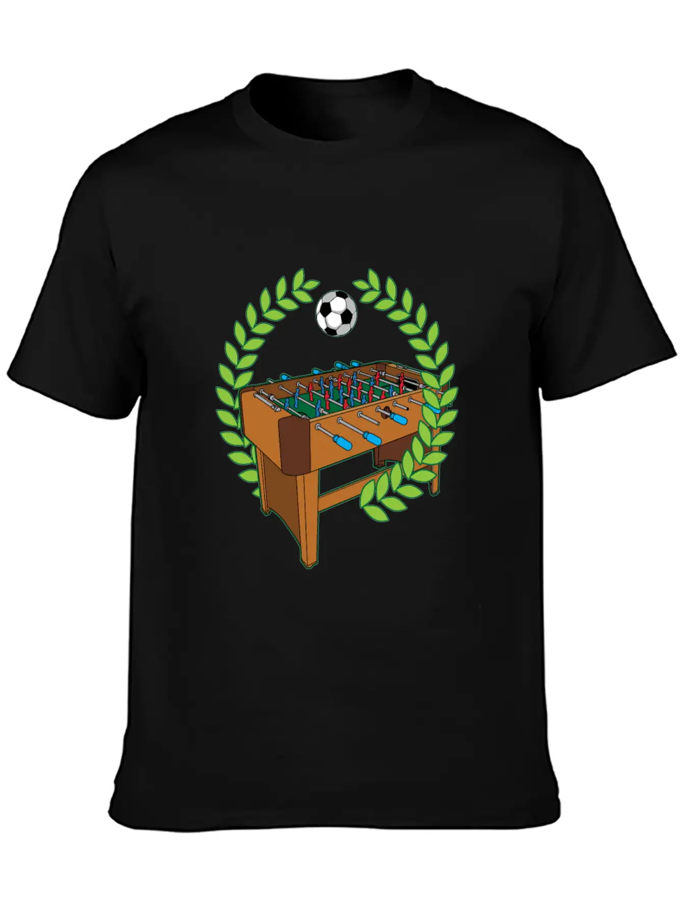 Table Football Pitch Foosball Humor Saying Unisex Casual T-Shirt – Clean Design For Daily Comfort
