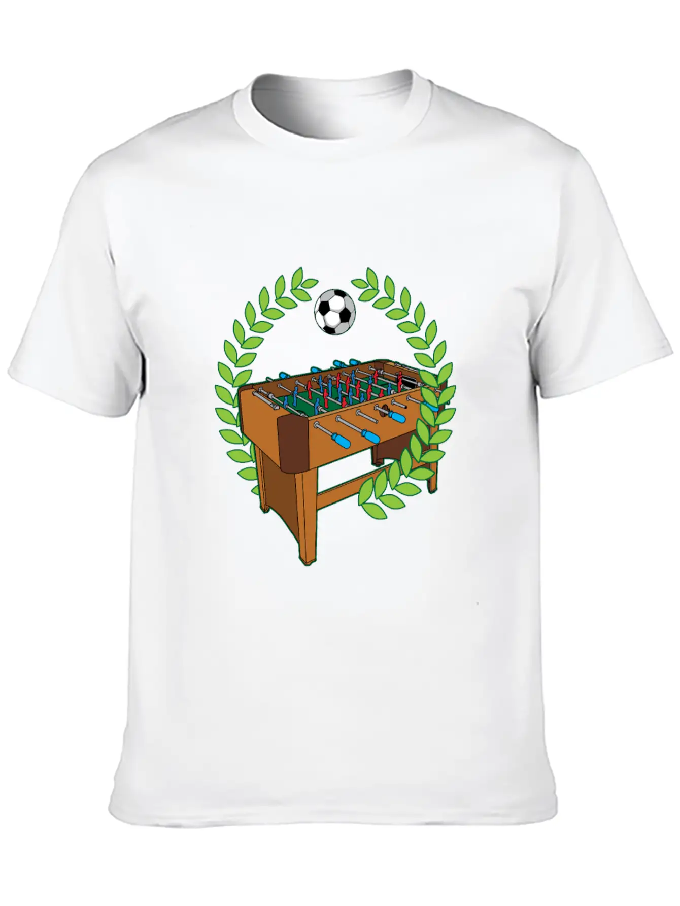 Table Football Pitch Foosball Humor Saying Unisex Casual T-Shirt – Clean Design For Daily Comfort