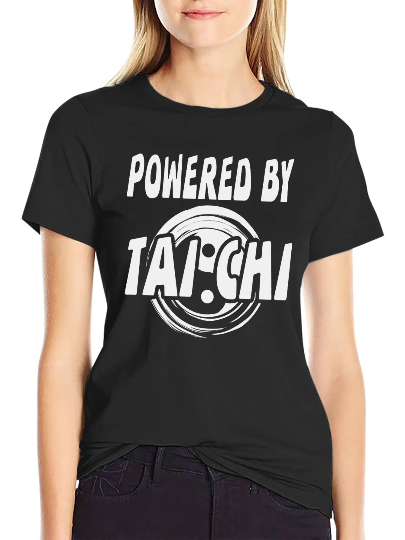 Tai Chi Lightweight Cotton T-Shirt – Daily Comfort Graphic Shirt